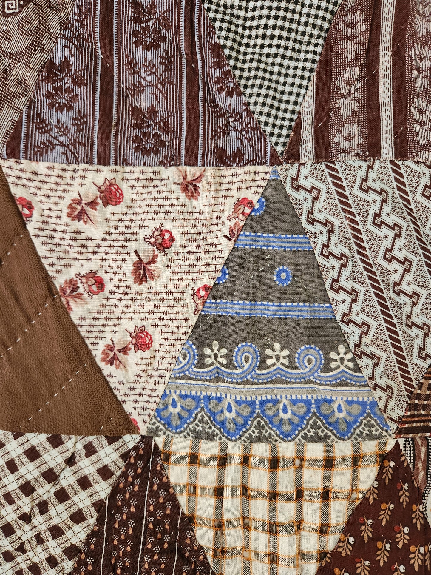 Antique Semi Charm Quilt c1890