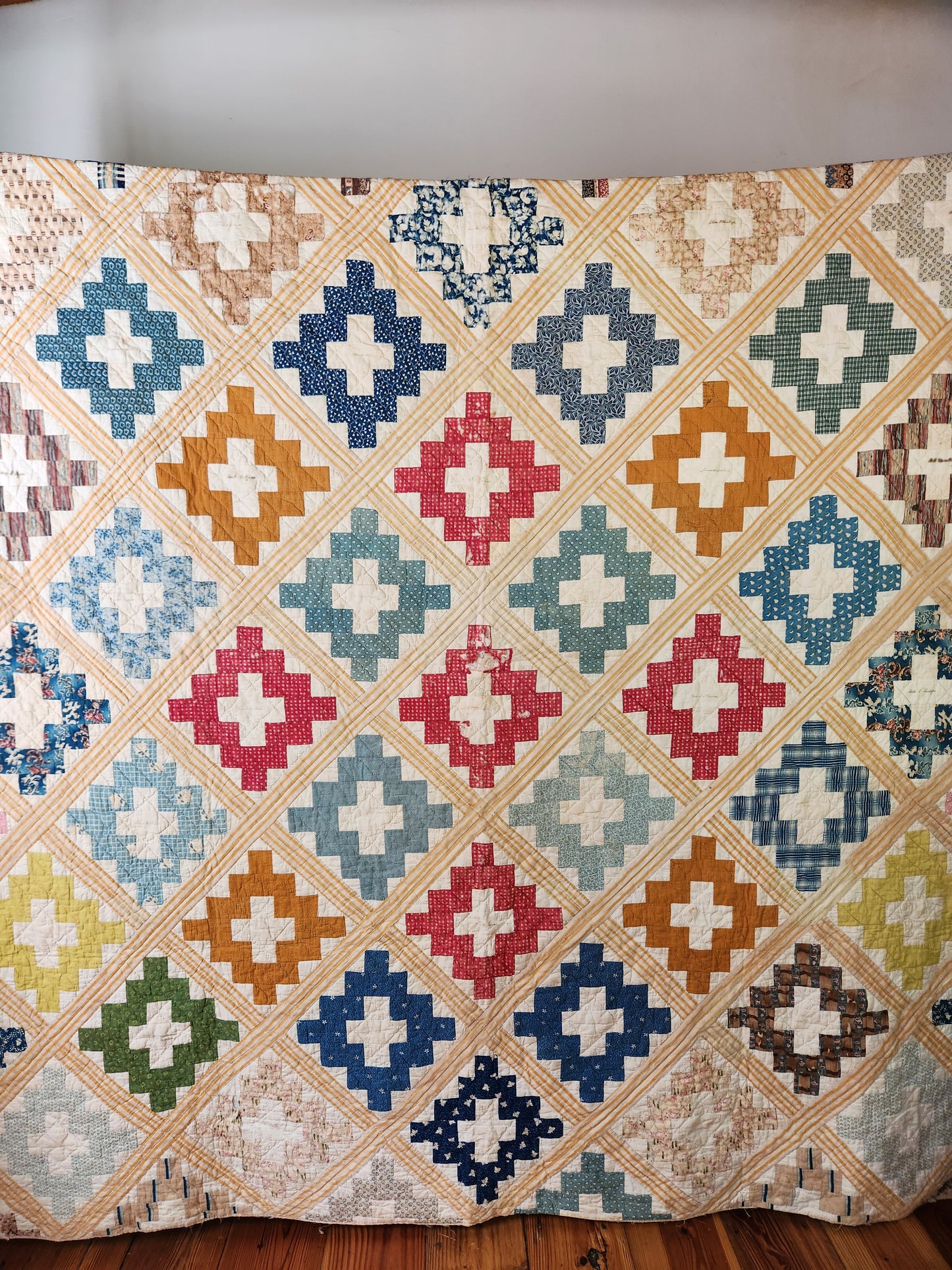 Antique Album Quilt c1855