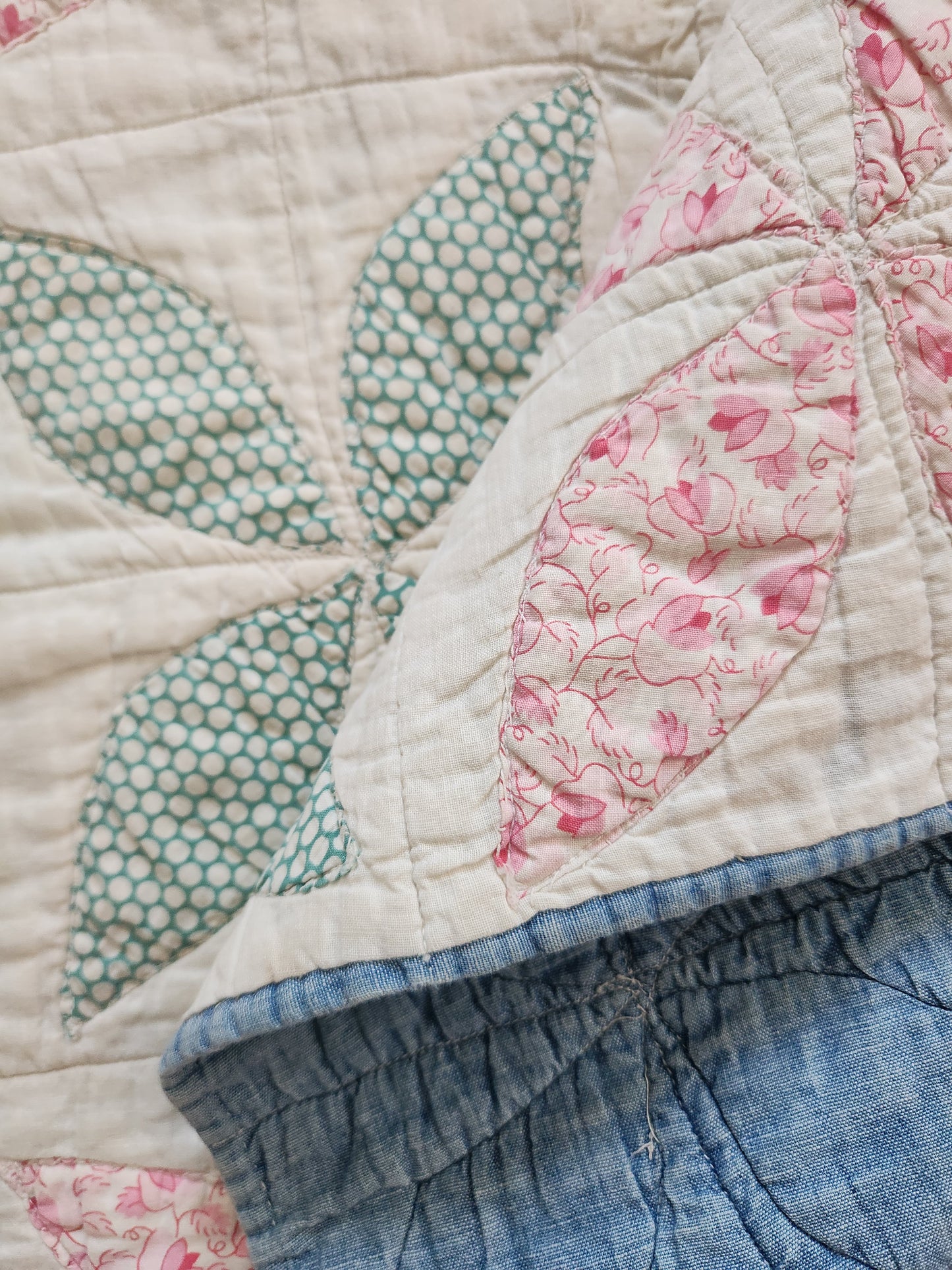 Vintage Doll’s Quilt c1930