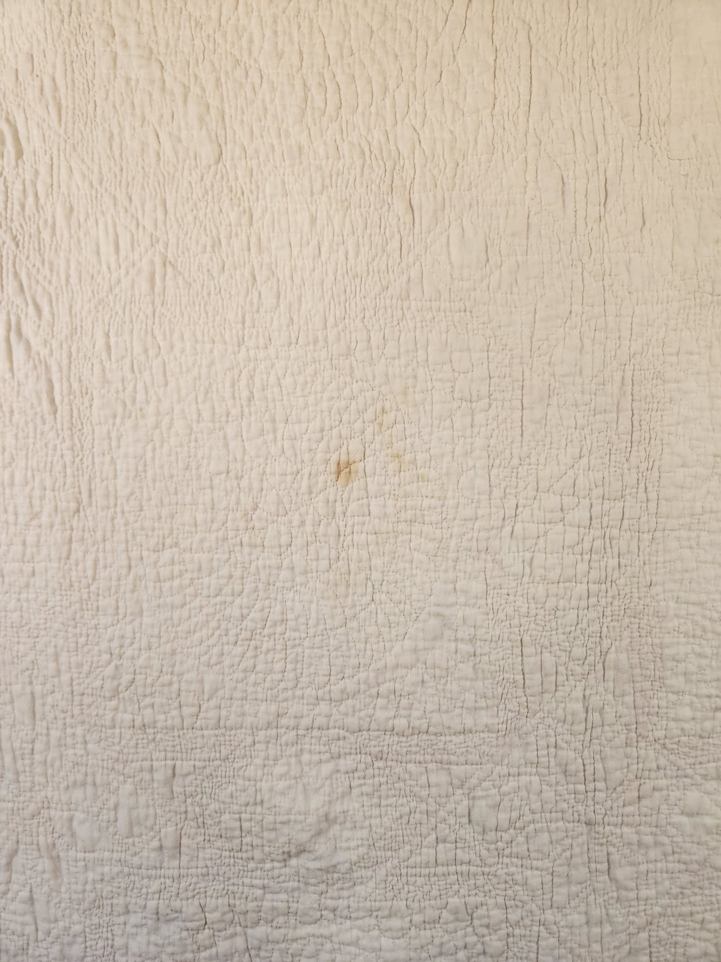 Antique Pink and White Feathered Star Quilt c1890