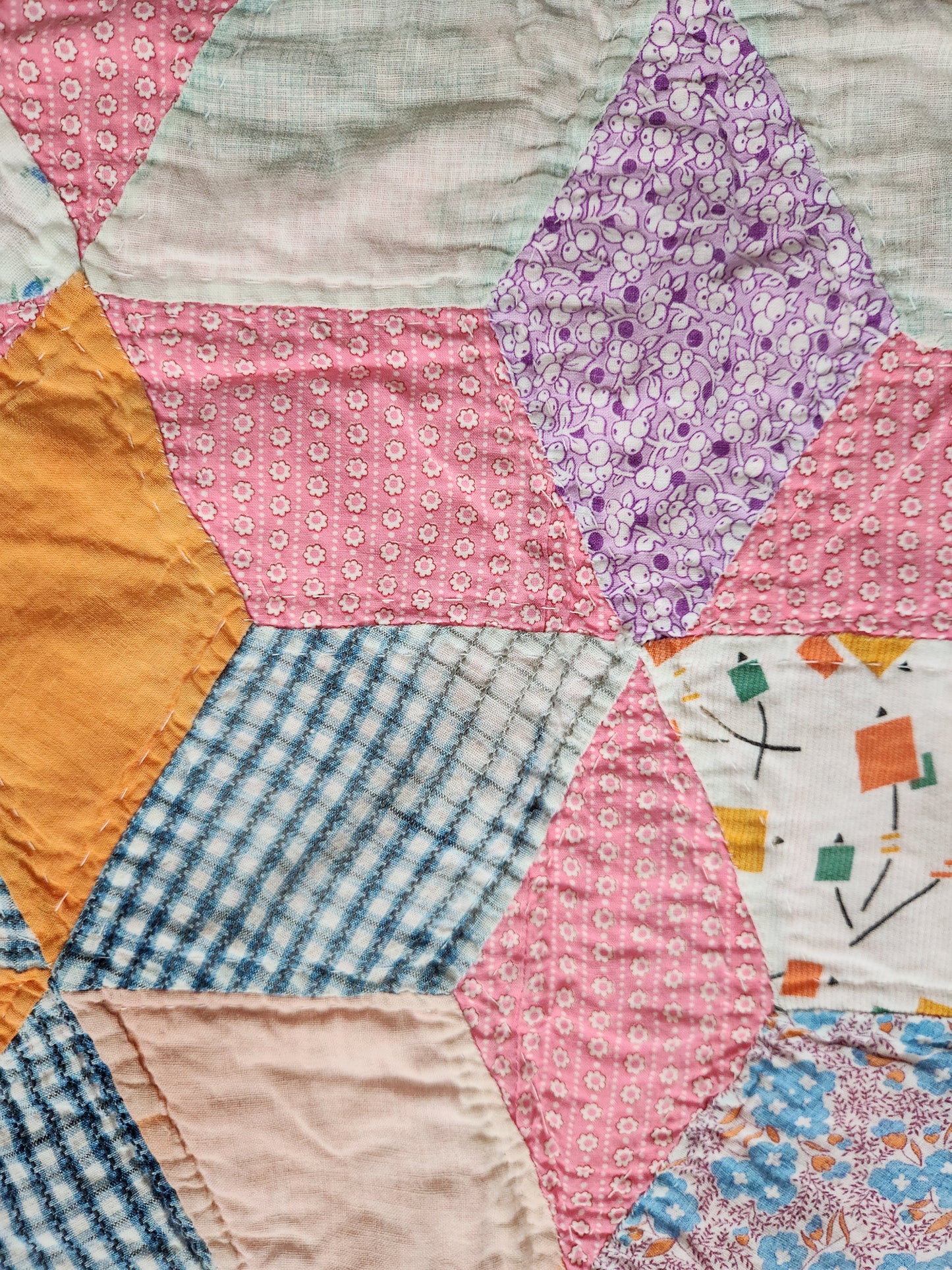 Vintage Stars Quilt c1950