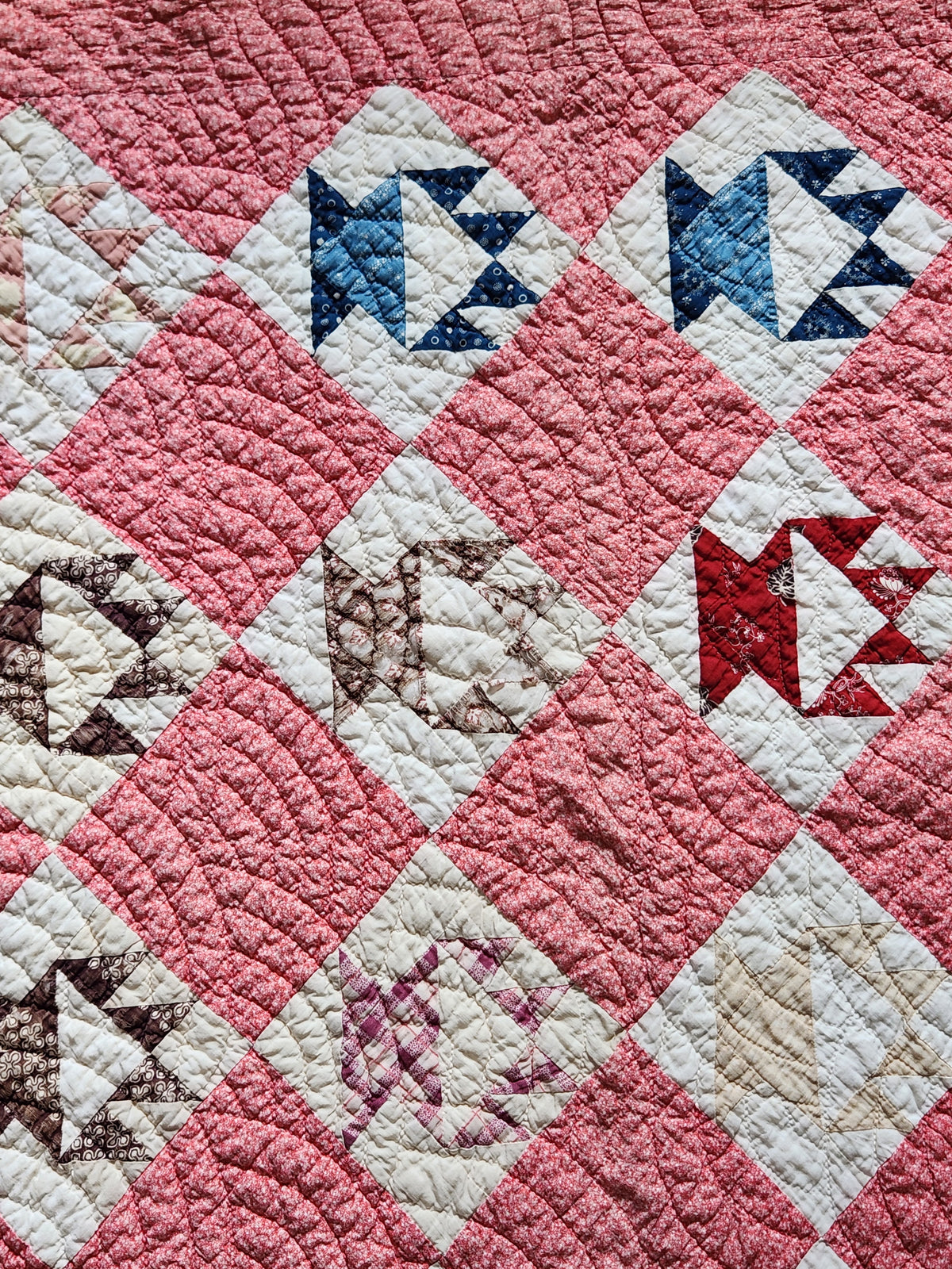 Antique Cactus Basket Quilt