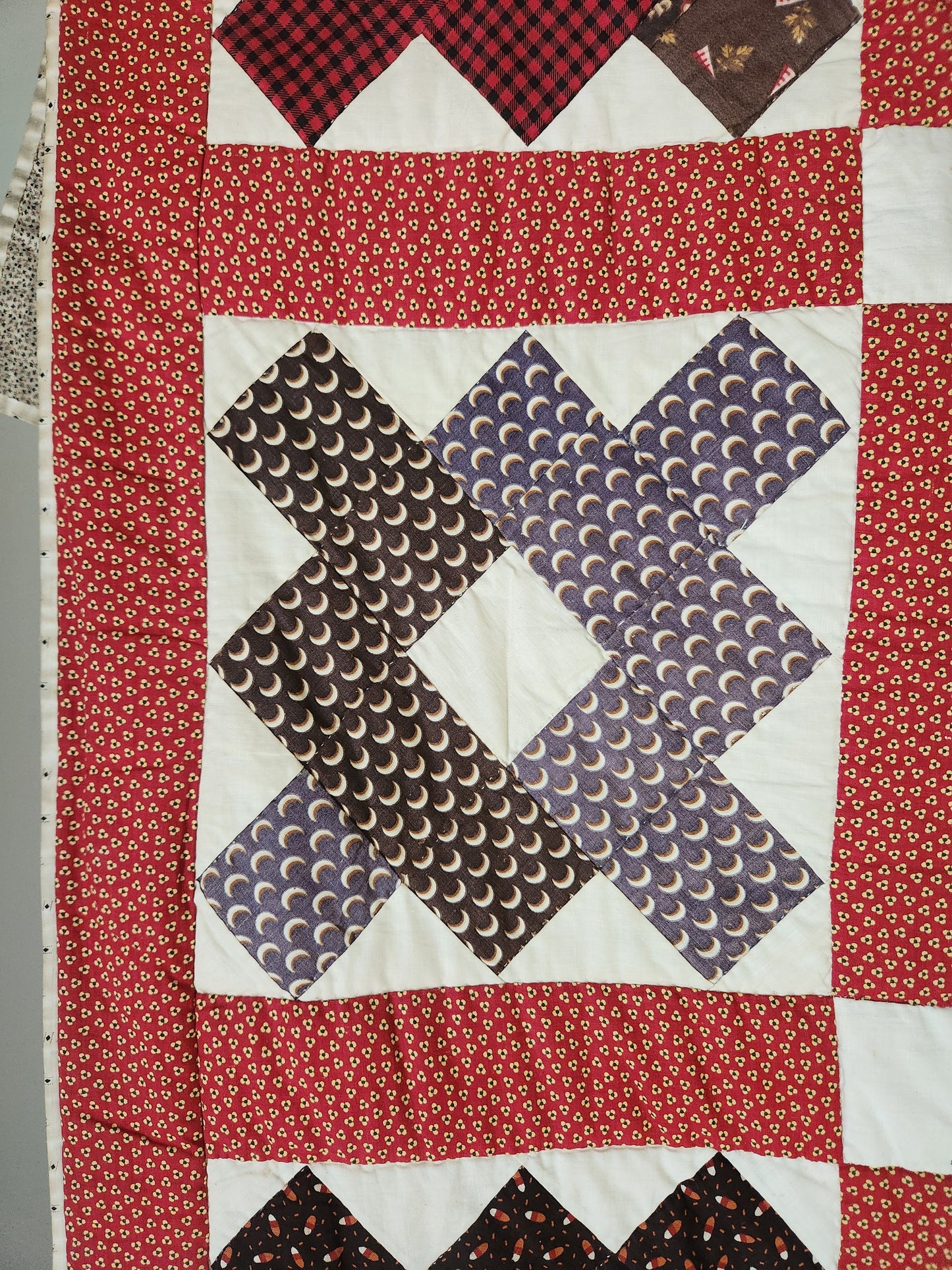 19th Century Antique Chimney Sweep Quilt