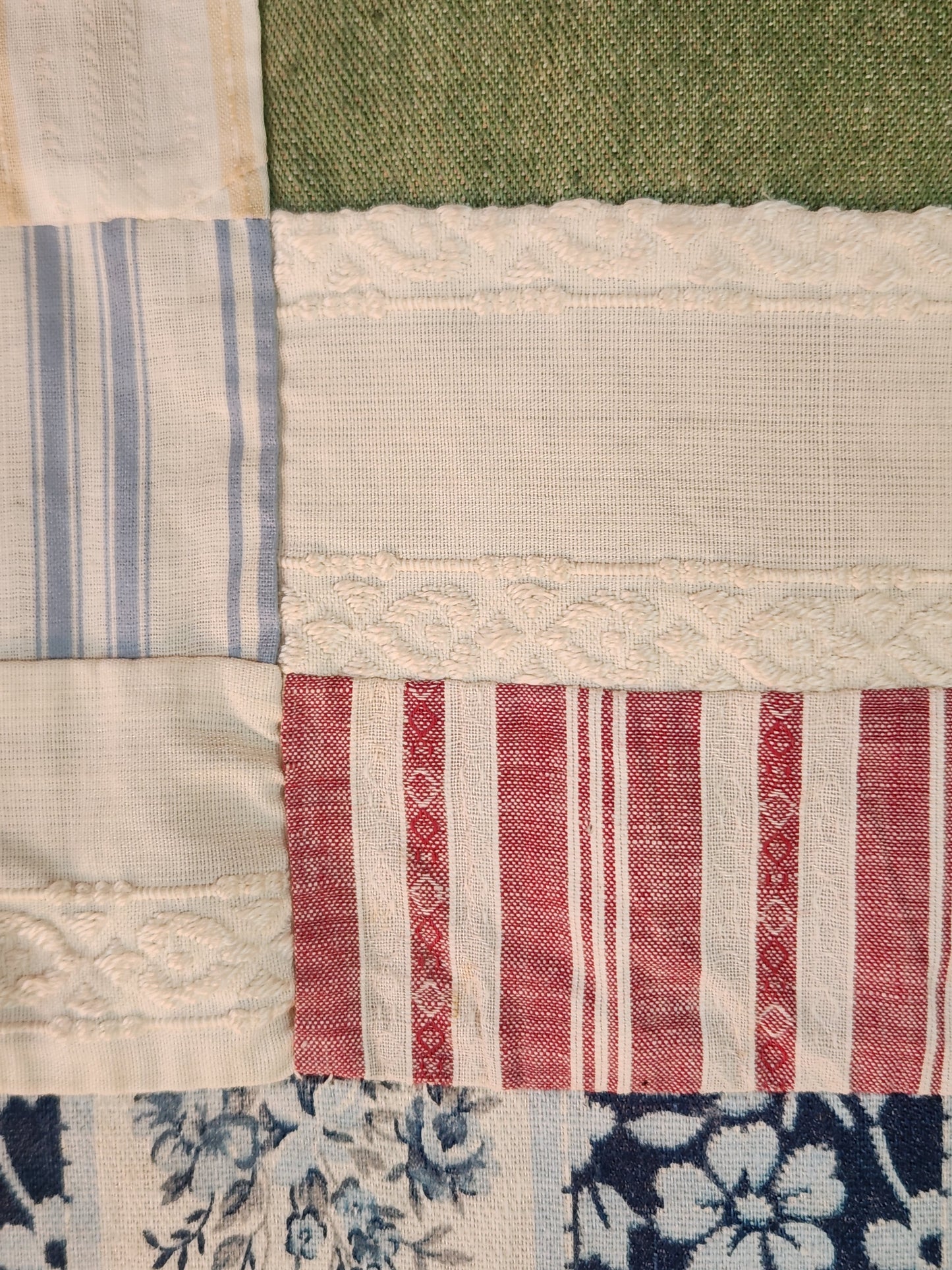 Salesman’s Samples Quilt Top