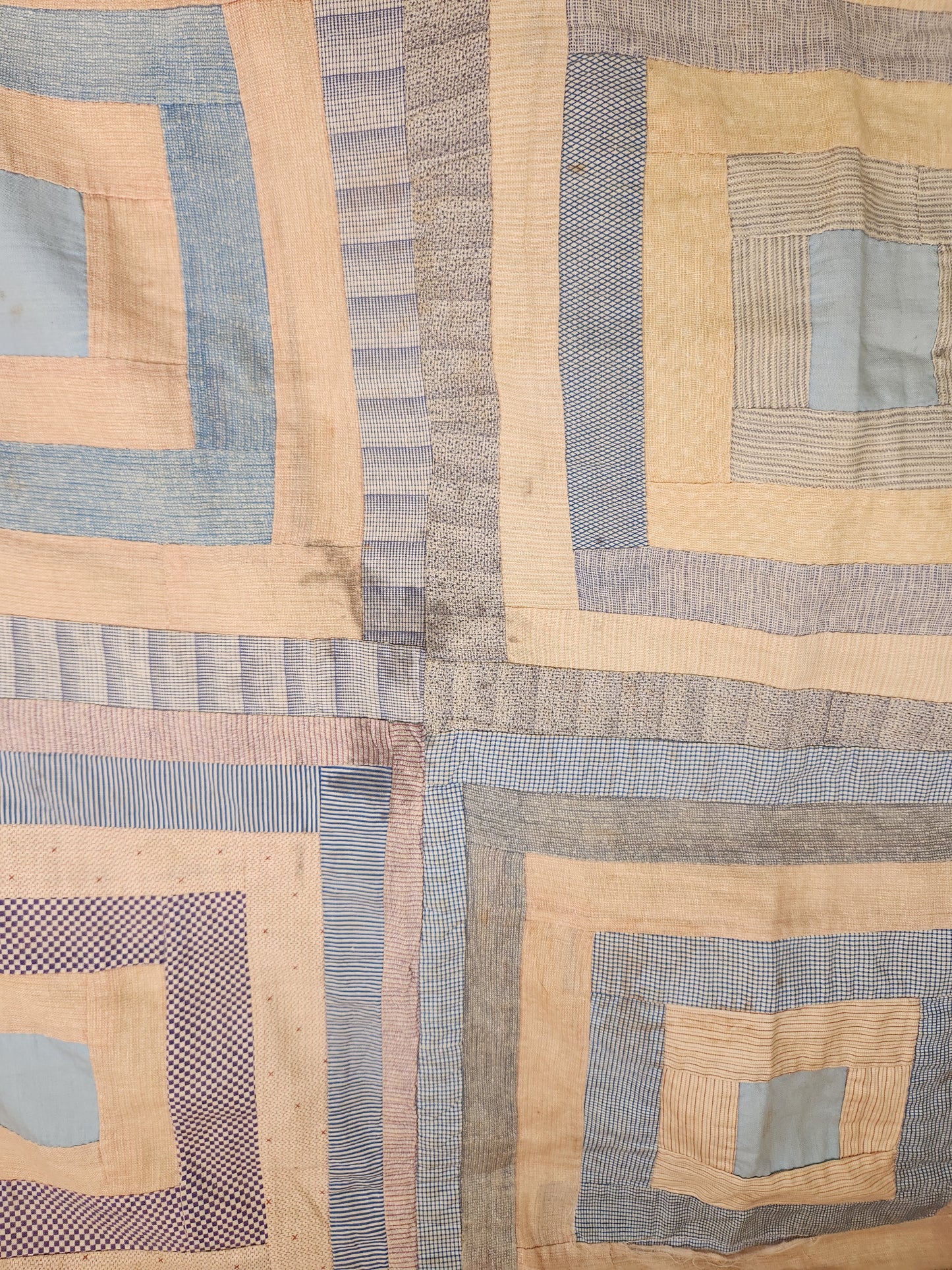 Antique Log Cabin Quilt