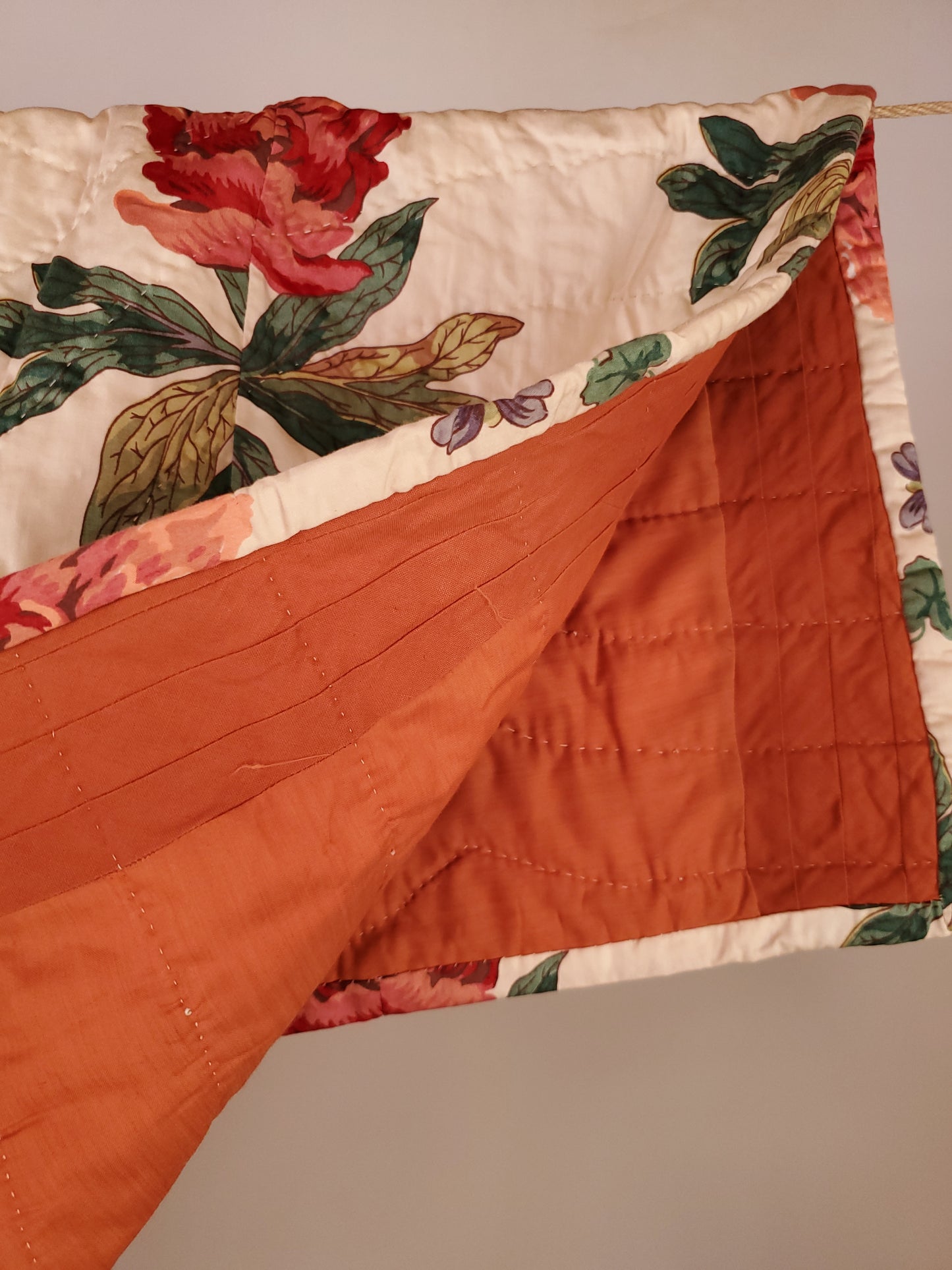 Vintage Peony Quilt