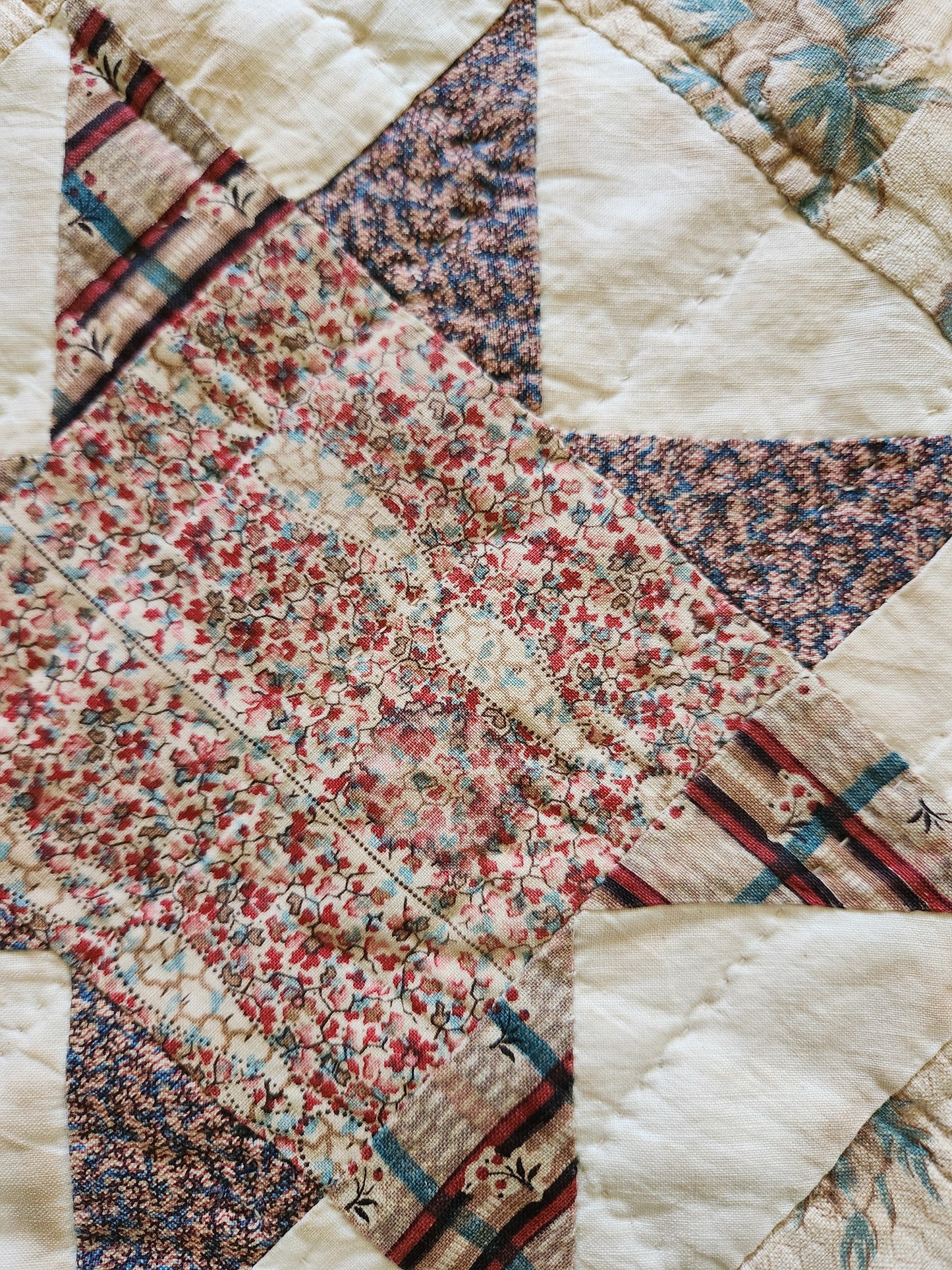 Mid 19th Century Star Quilt
