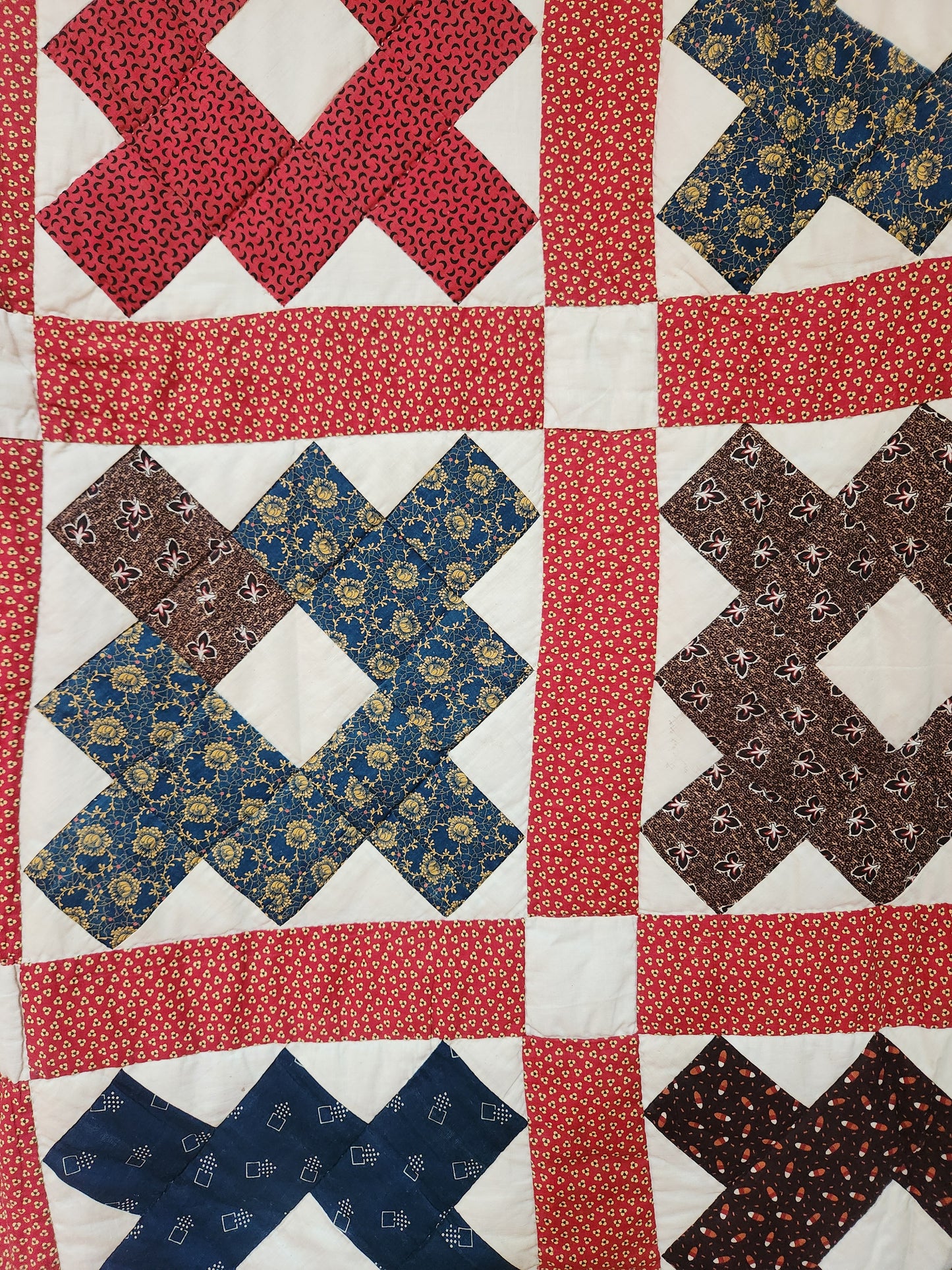 19th Century Antique Chimney Sweep Quilt