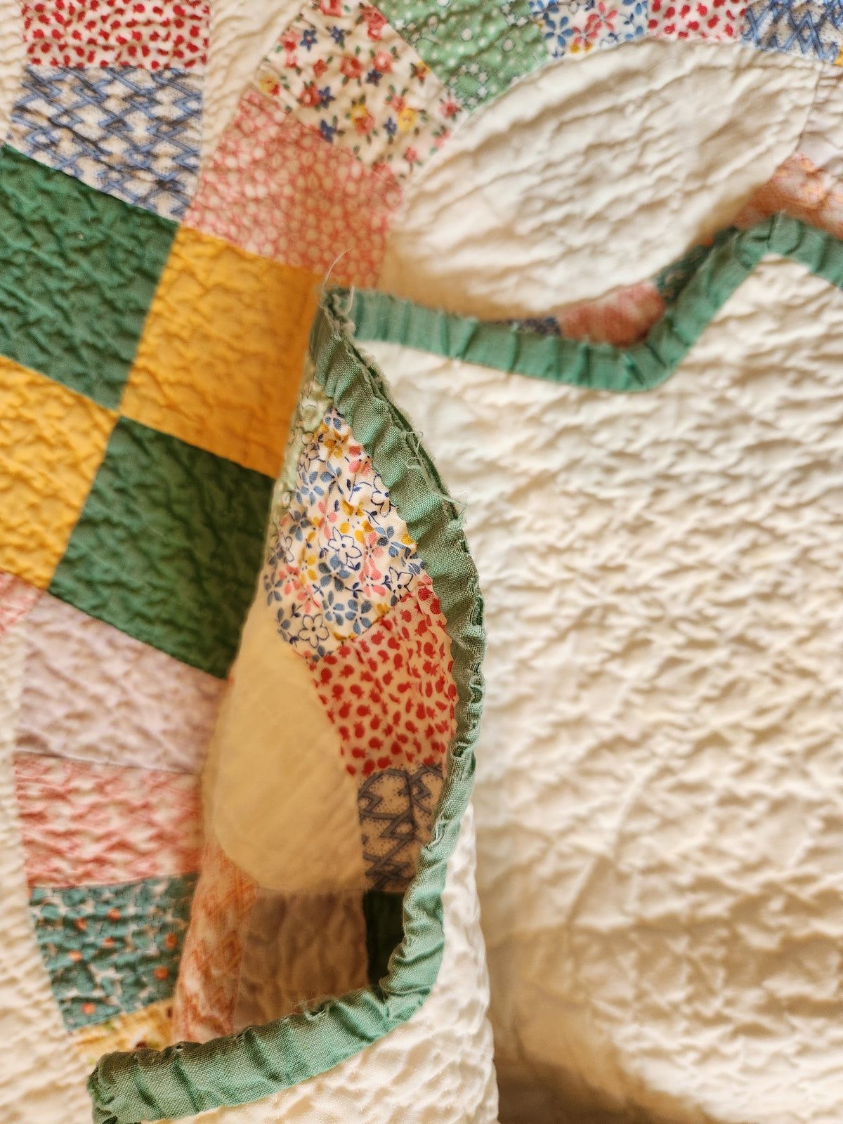 Vintage Wedding Rings Quilt c1930