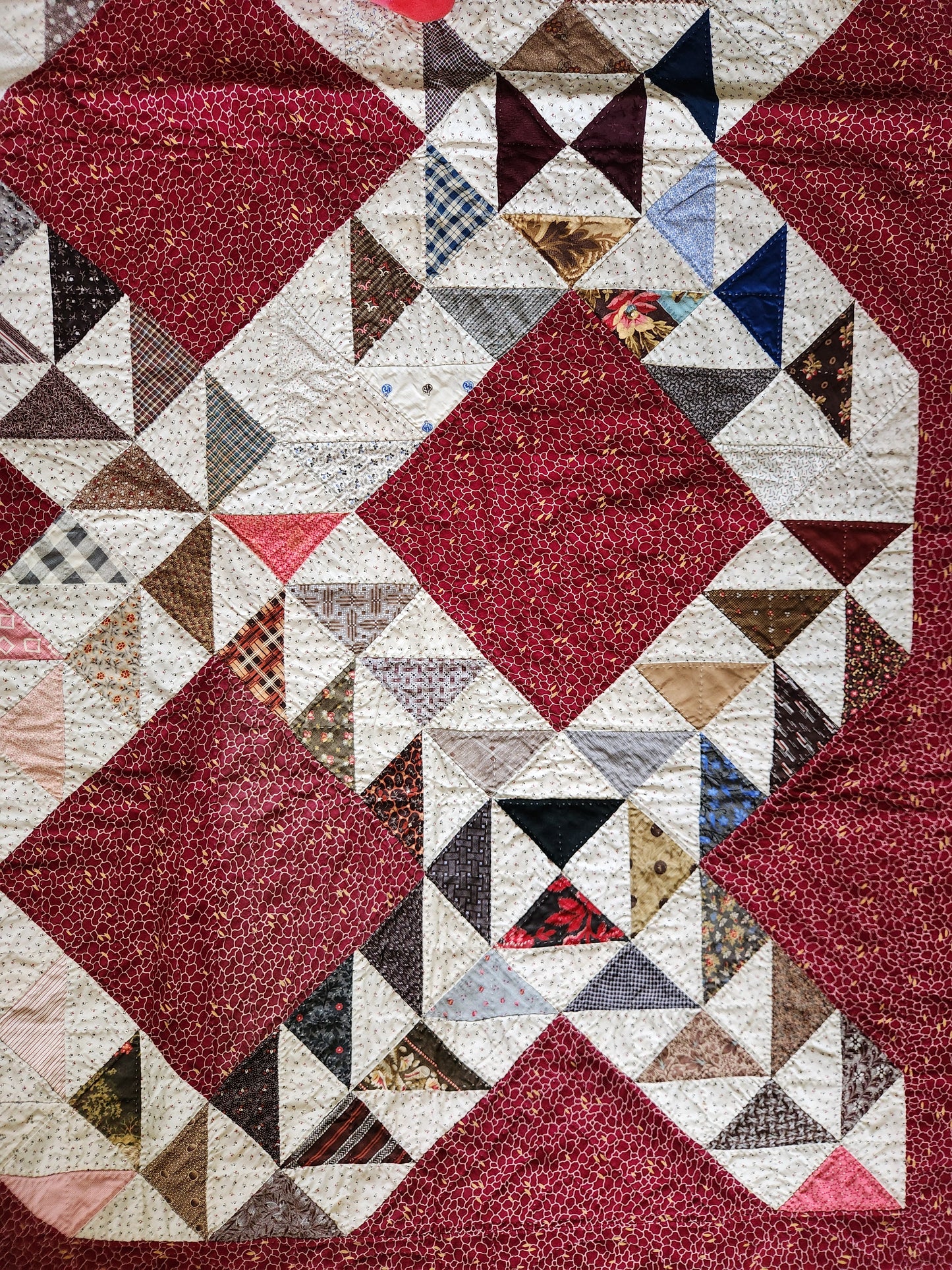 Antique Lady of The Lake Quilt c1890