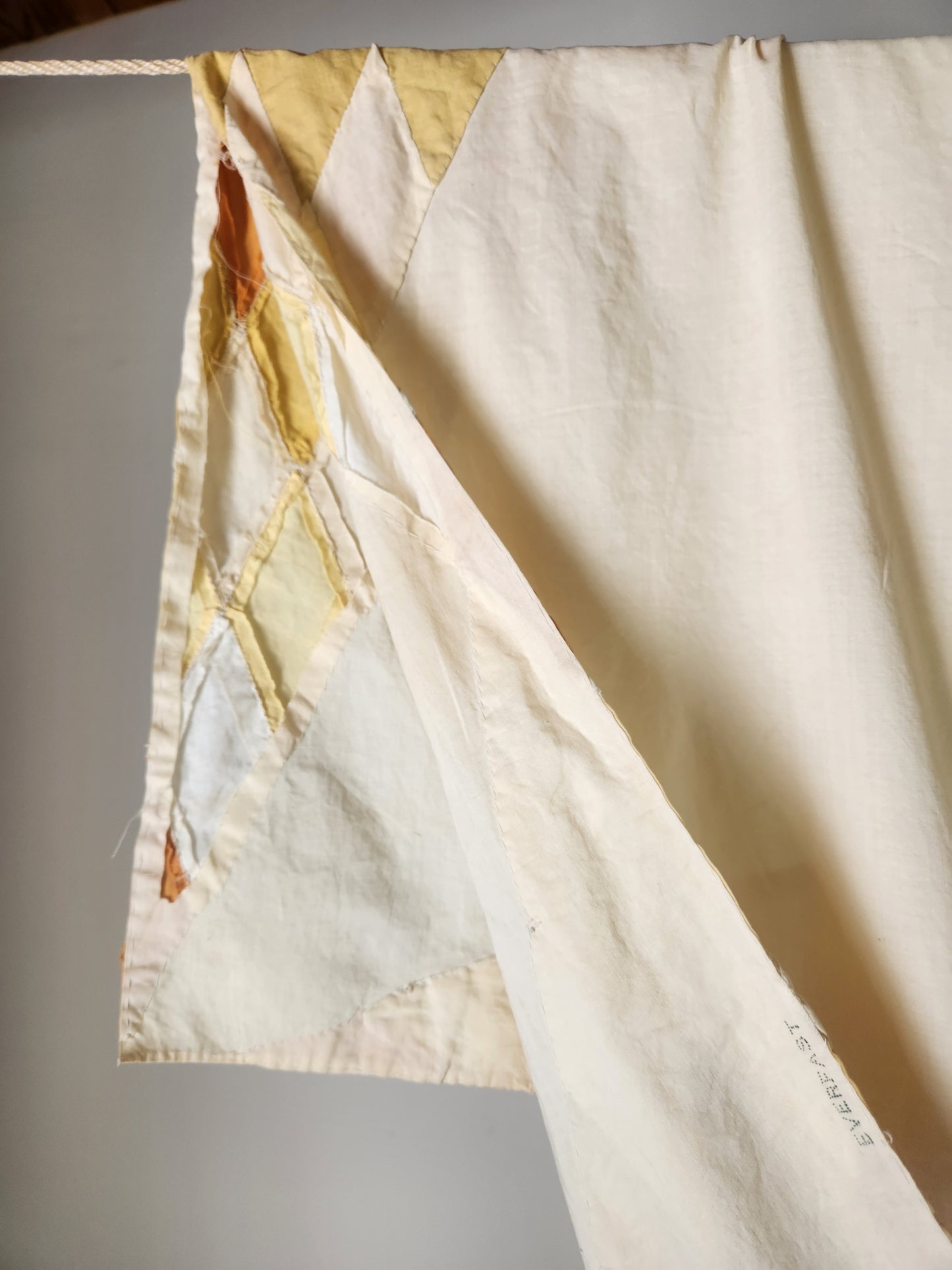 Vintage Lone Star Coverlet c1940 (A)