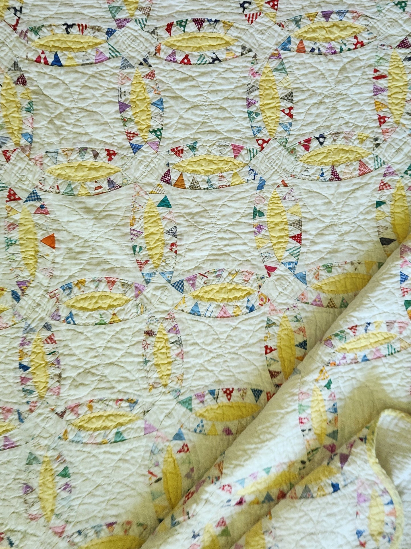 Pickle Dish Quilt c1930