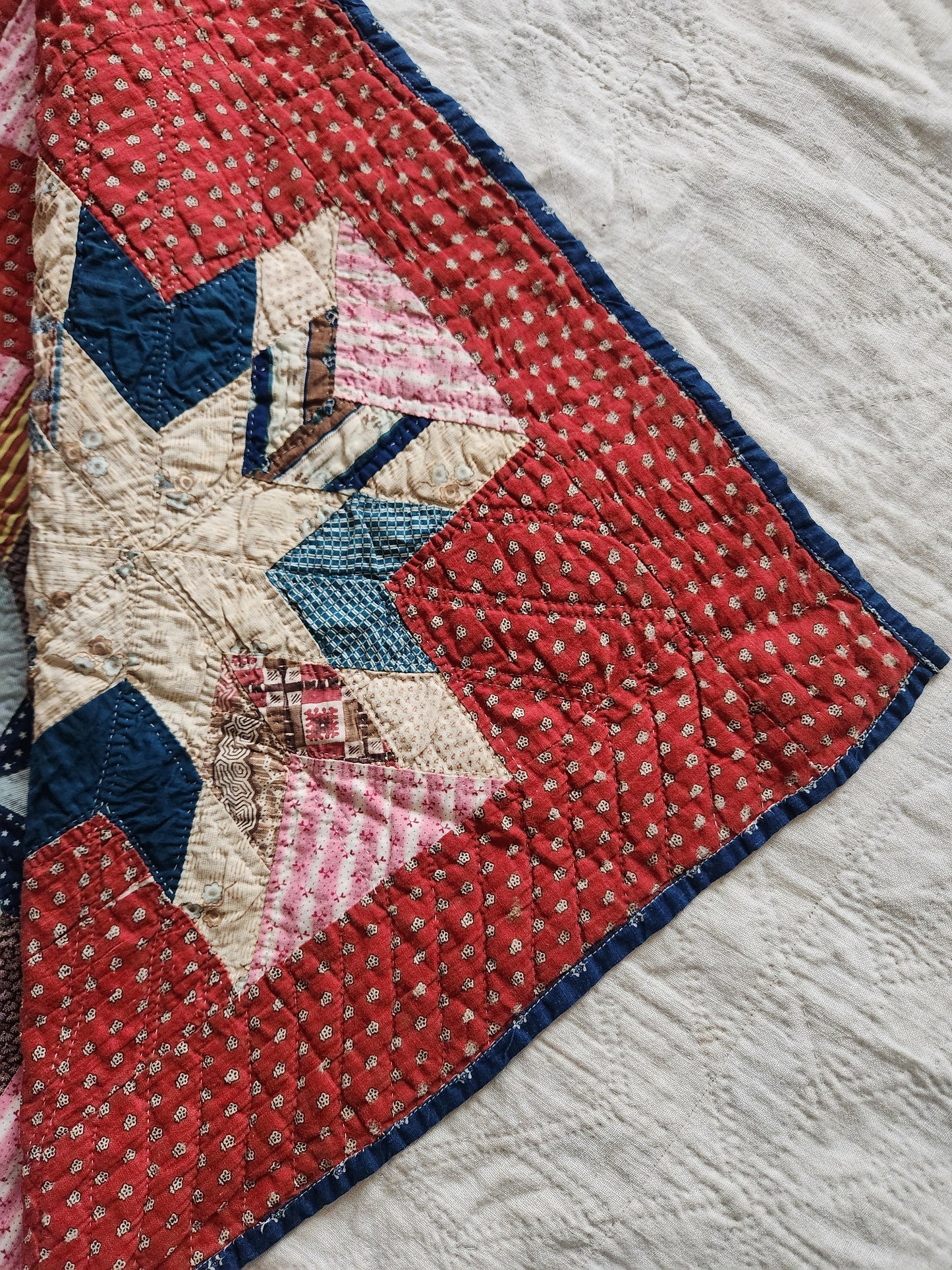 Antique Star Quilt c1880