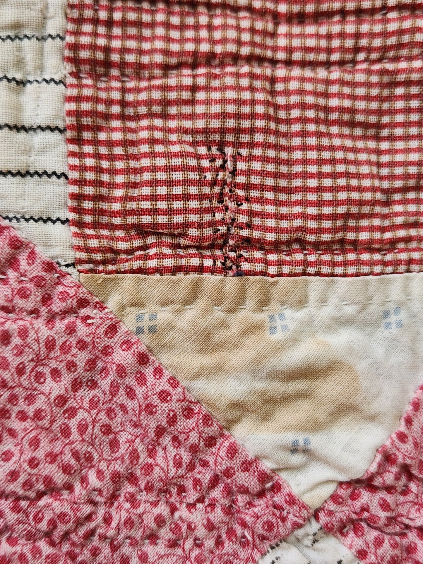 Antique Patchwork Quilt c1890