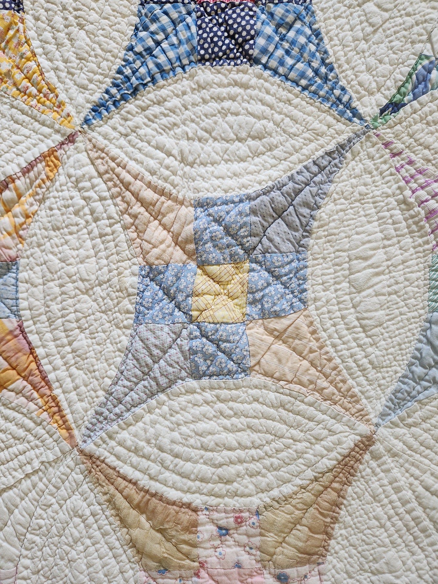 Vintage Improved 9 Patch Quilt c1940