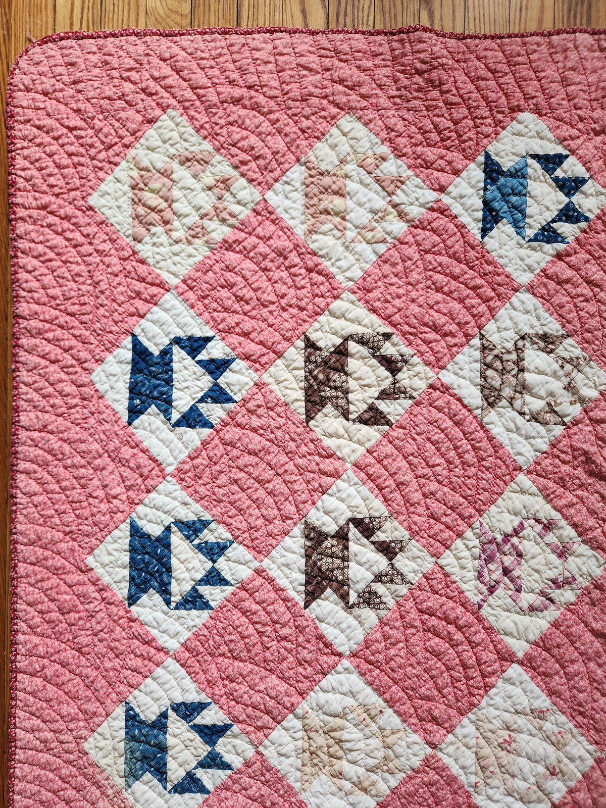 Antique Cactus Basket Quilt