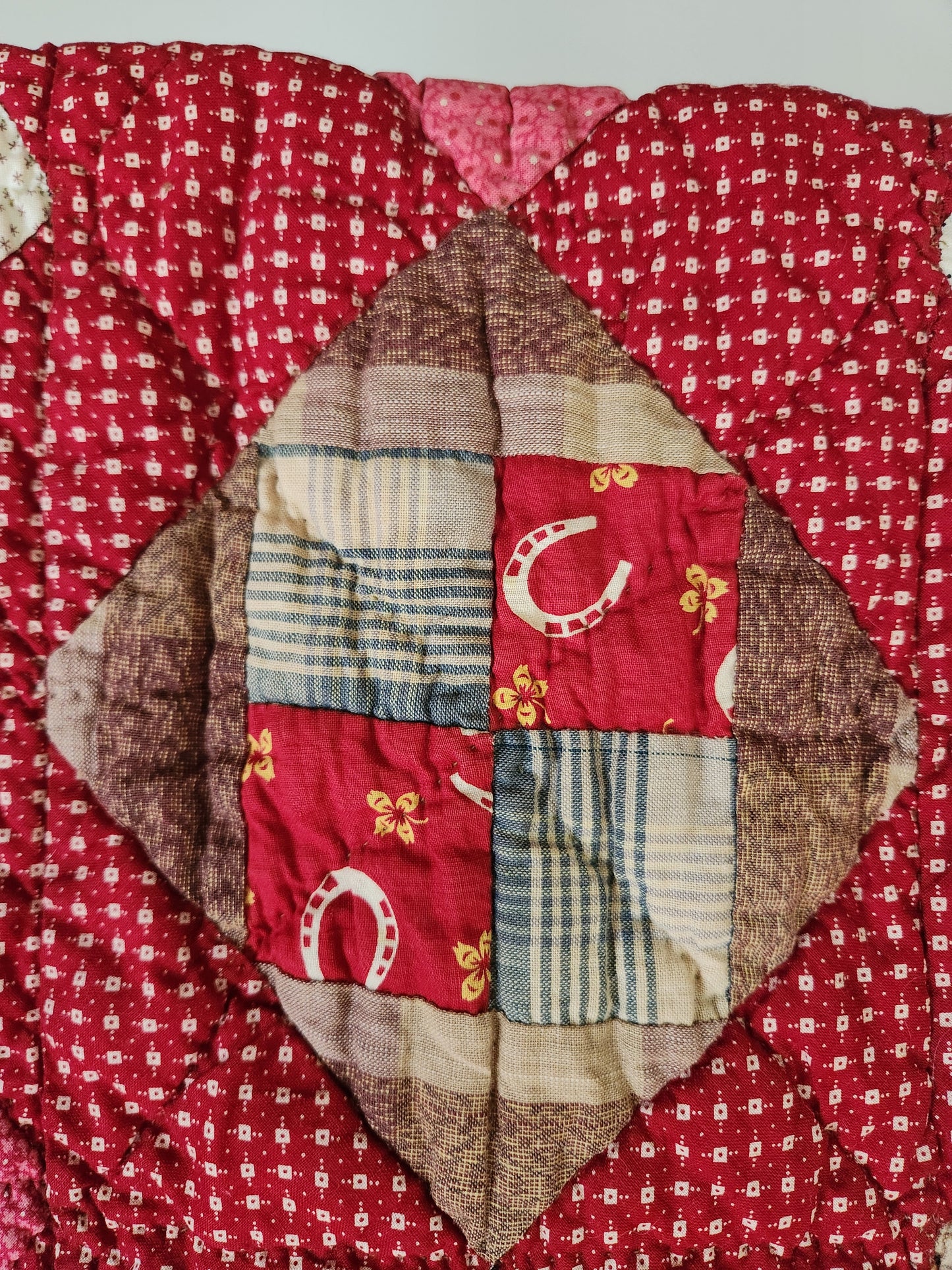 Stunning Patchwork Quilt c1890
