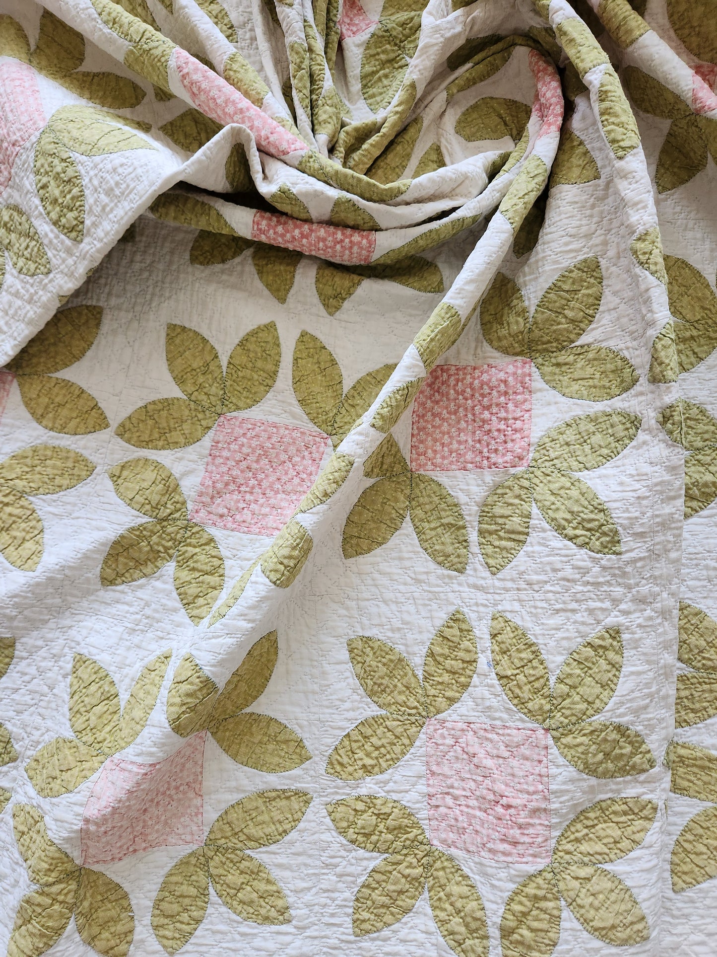 19th Century Honey Bee Quilt