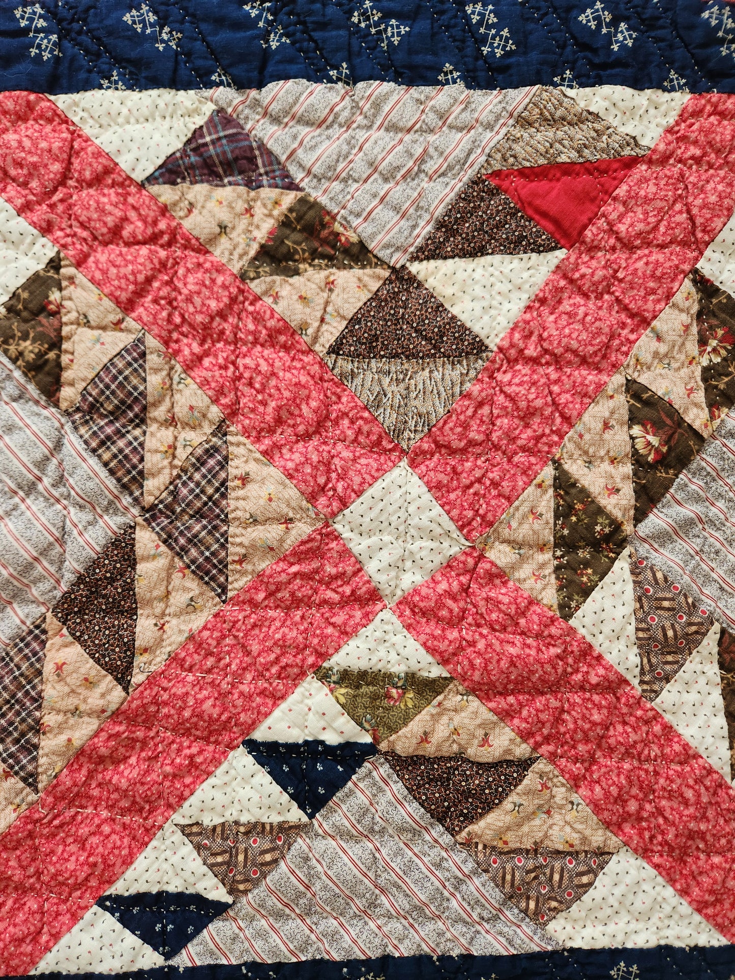 Antique Patchwork Quilt c1890