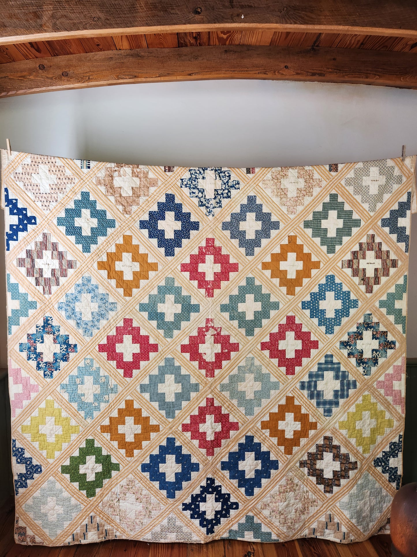 Antique Album Quilt c1855