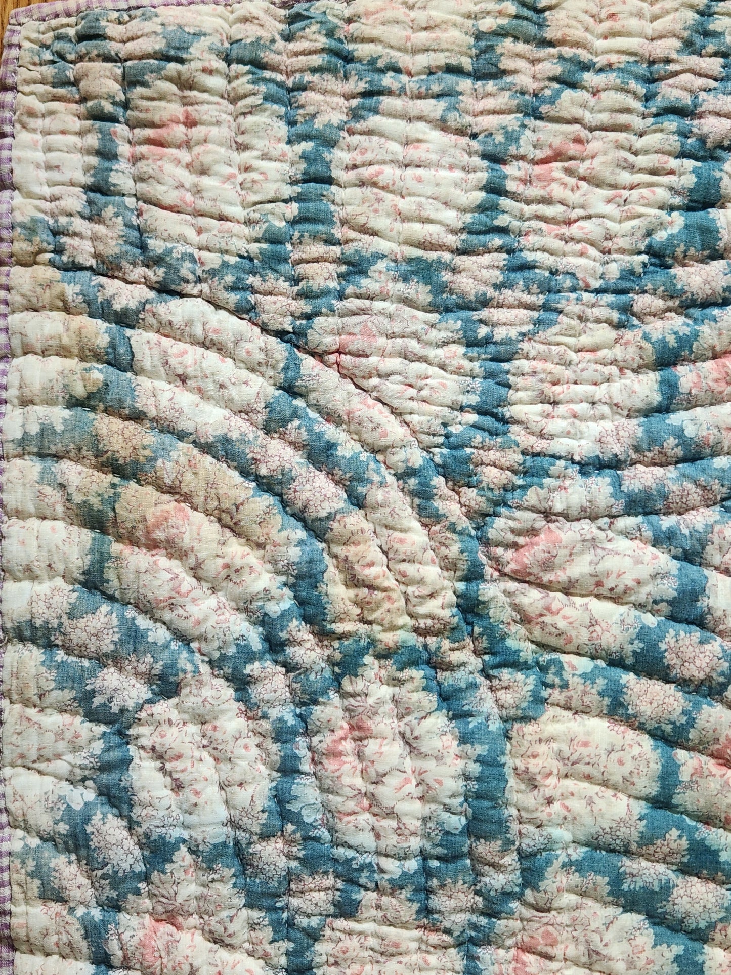 Whole Cloth antique quilt