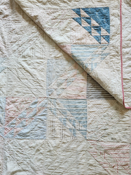 Antique Lady of The Lake Quilt c1920