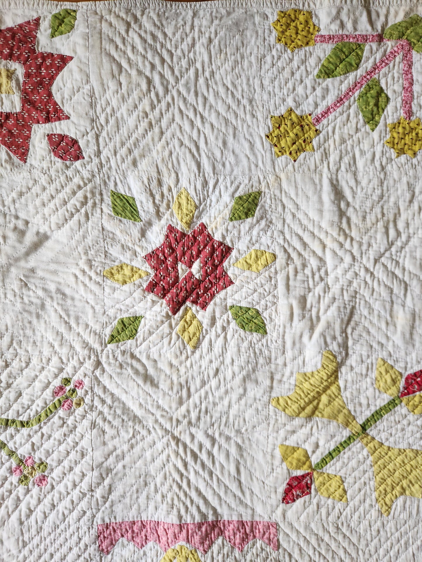 Antique Applique Quilt c1870