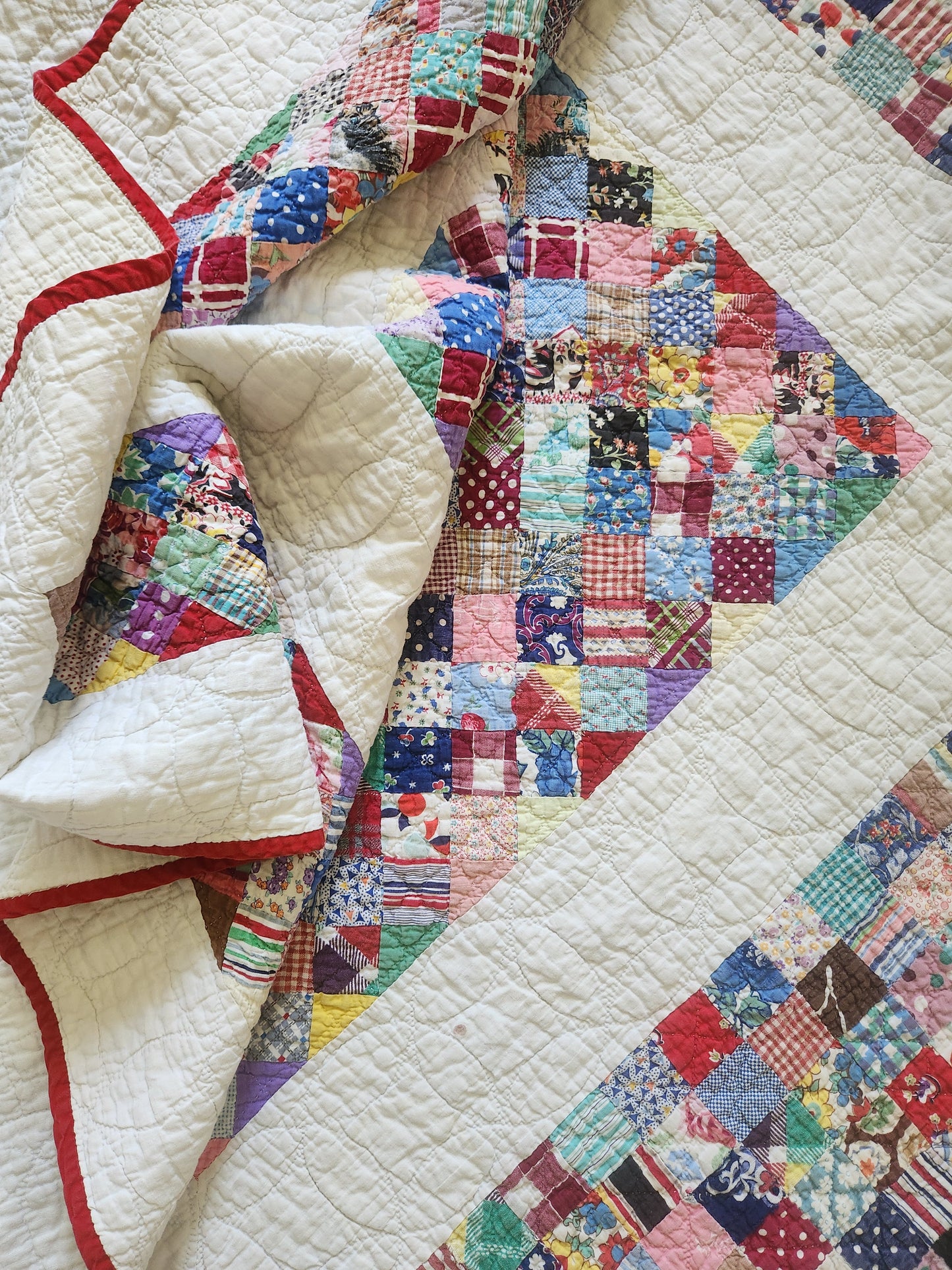 1940's Vintage Patchwork Quilt