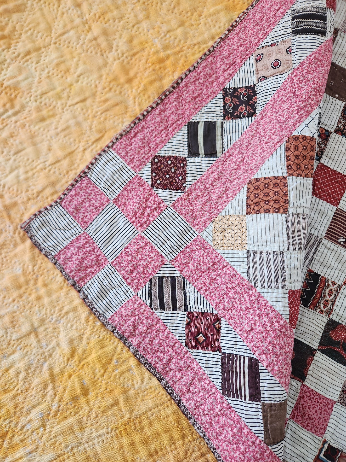 Antique Patchwork Quilt c1880