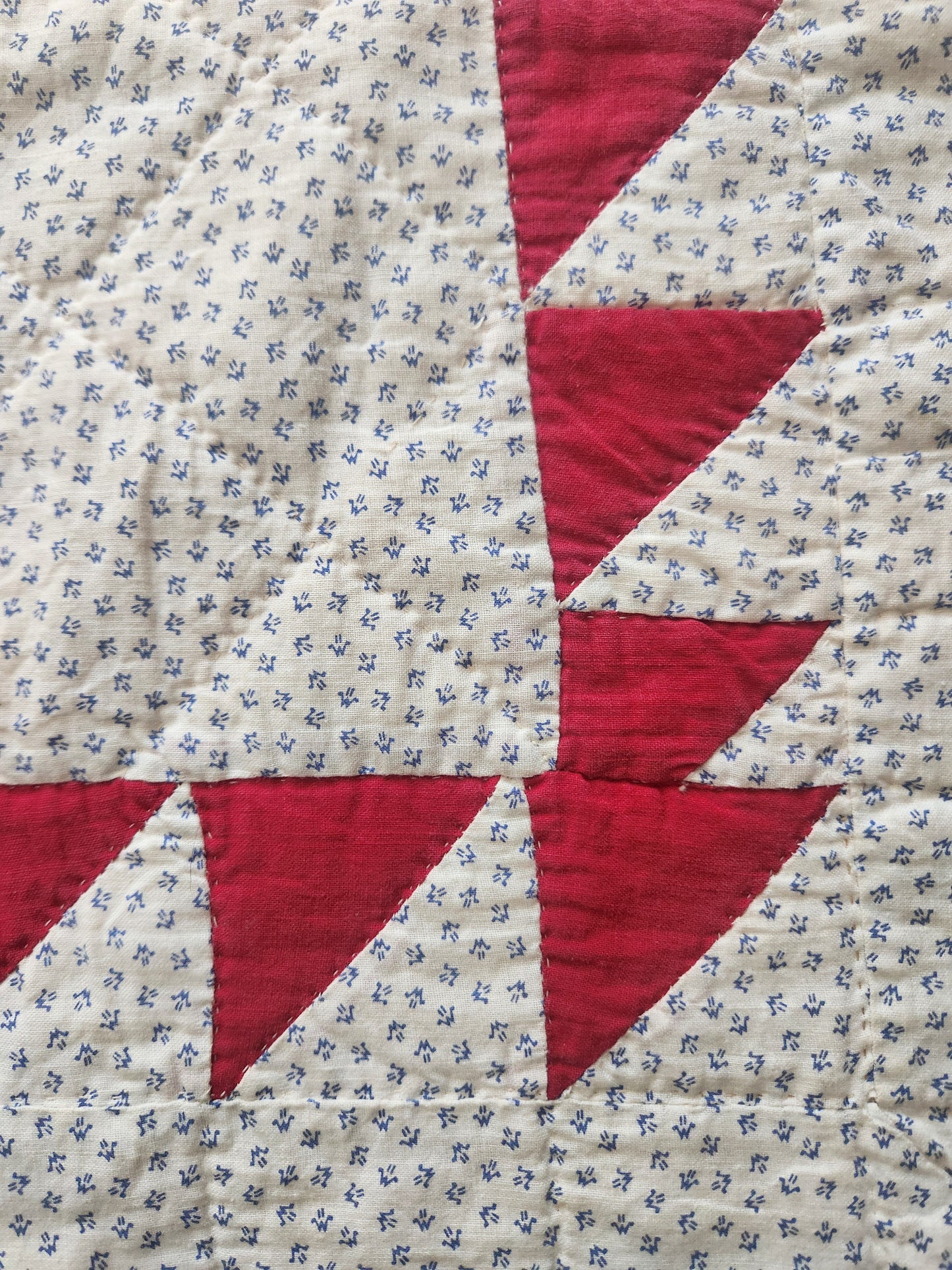 Antique Lone Star Quilt c1900 