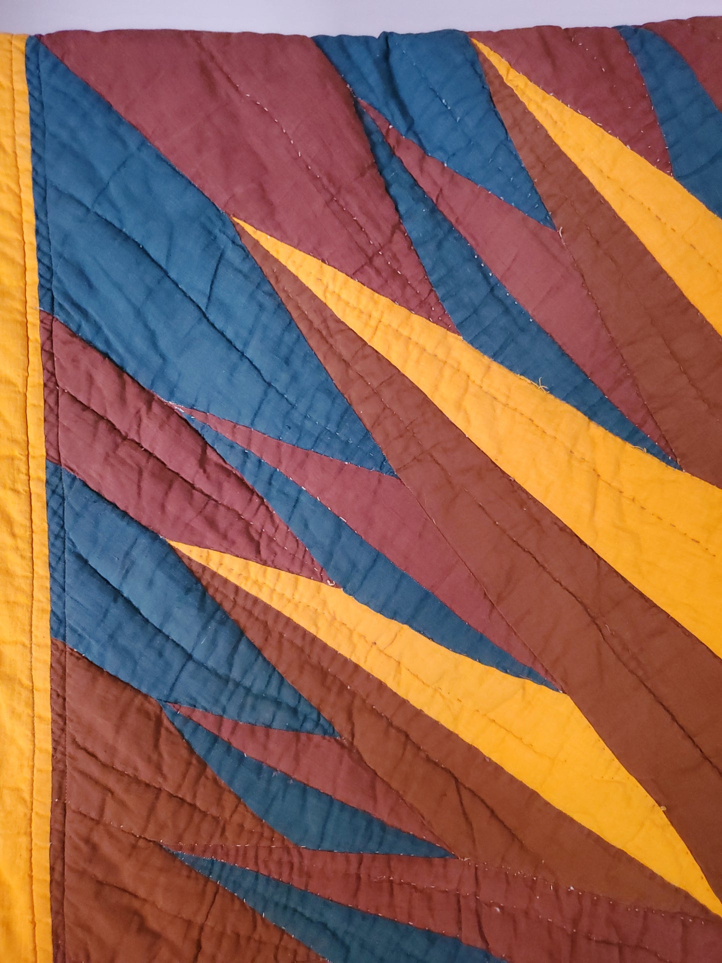 Handmade Compass Quilt