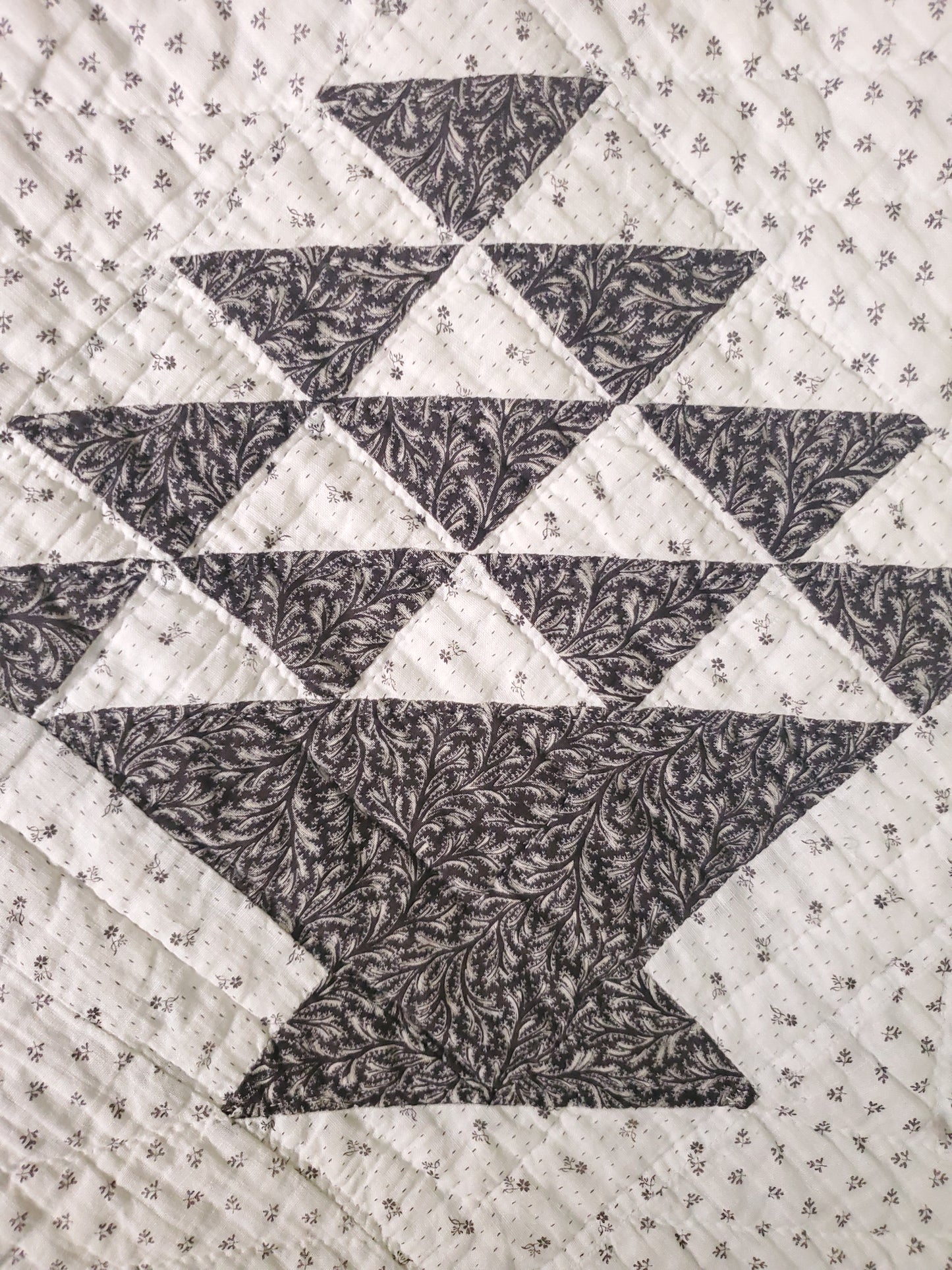 Antique Basket Quilt, ca 1890