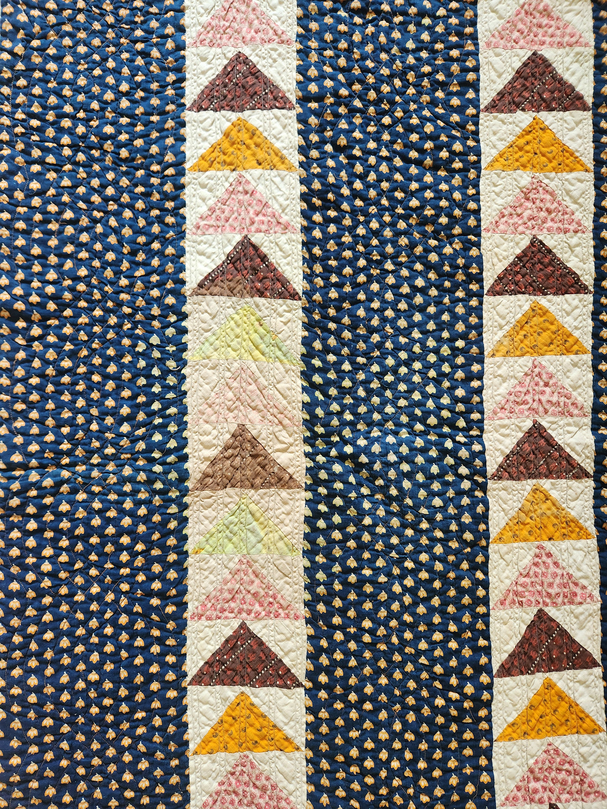 Antique Flying Geese Quilt