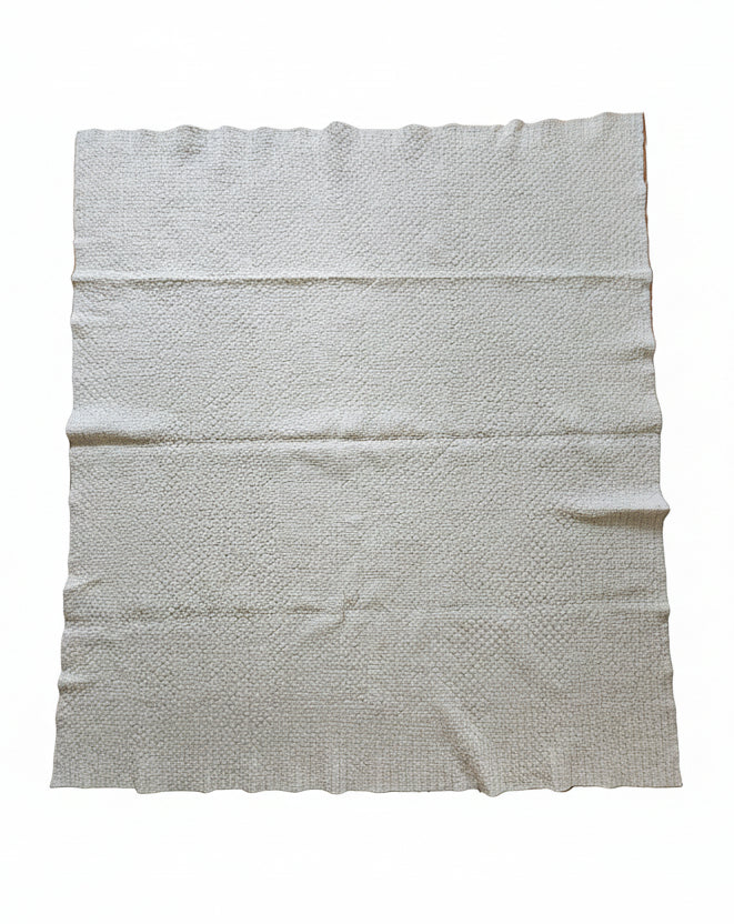 Antique Brickwork Shirting Quilt c1920