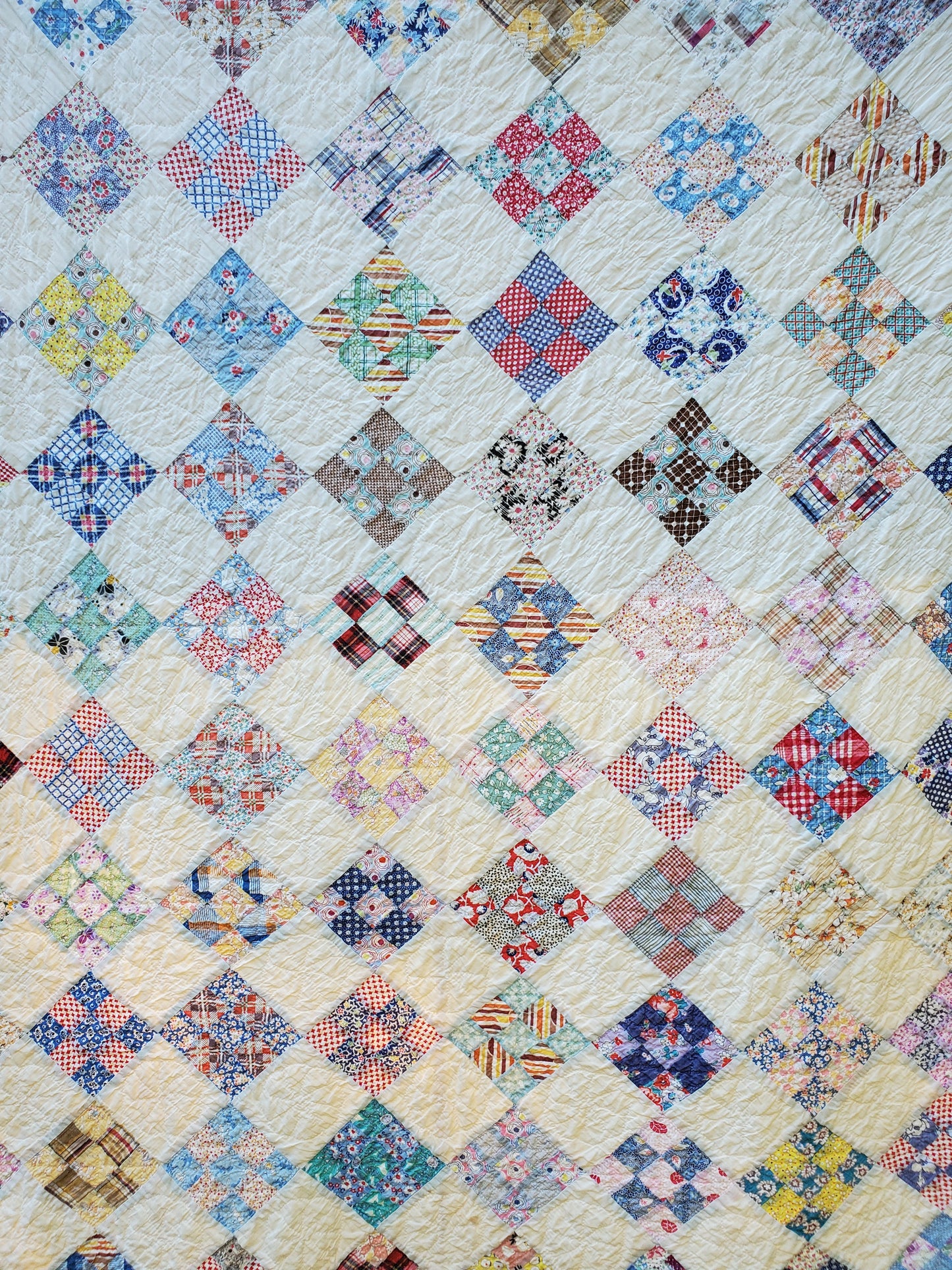 Vintage 9 Patch Quilt