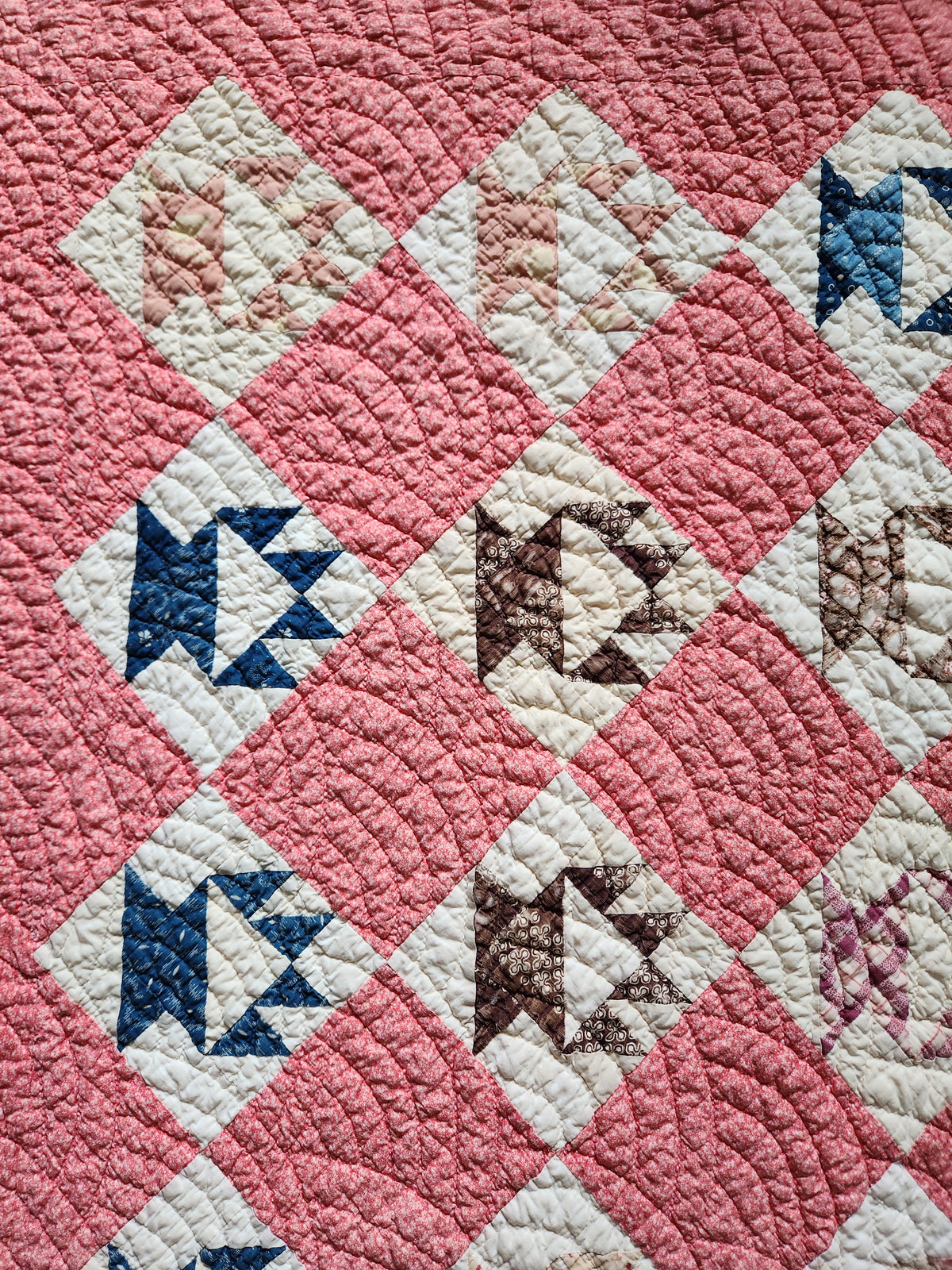Antique Cactus Basket Quilt