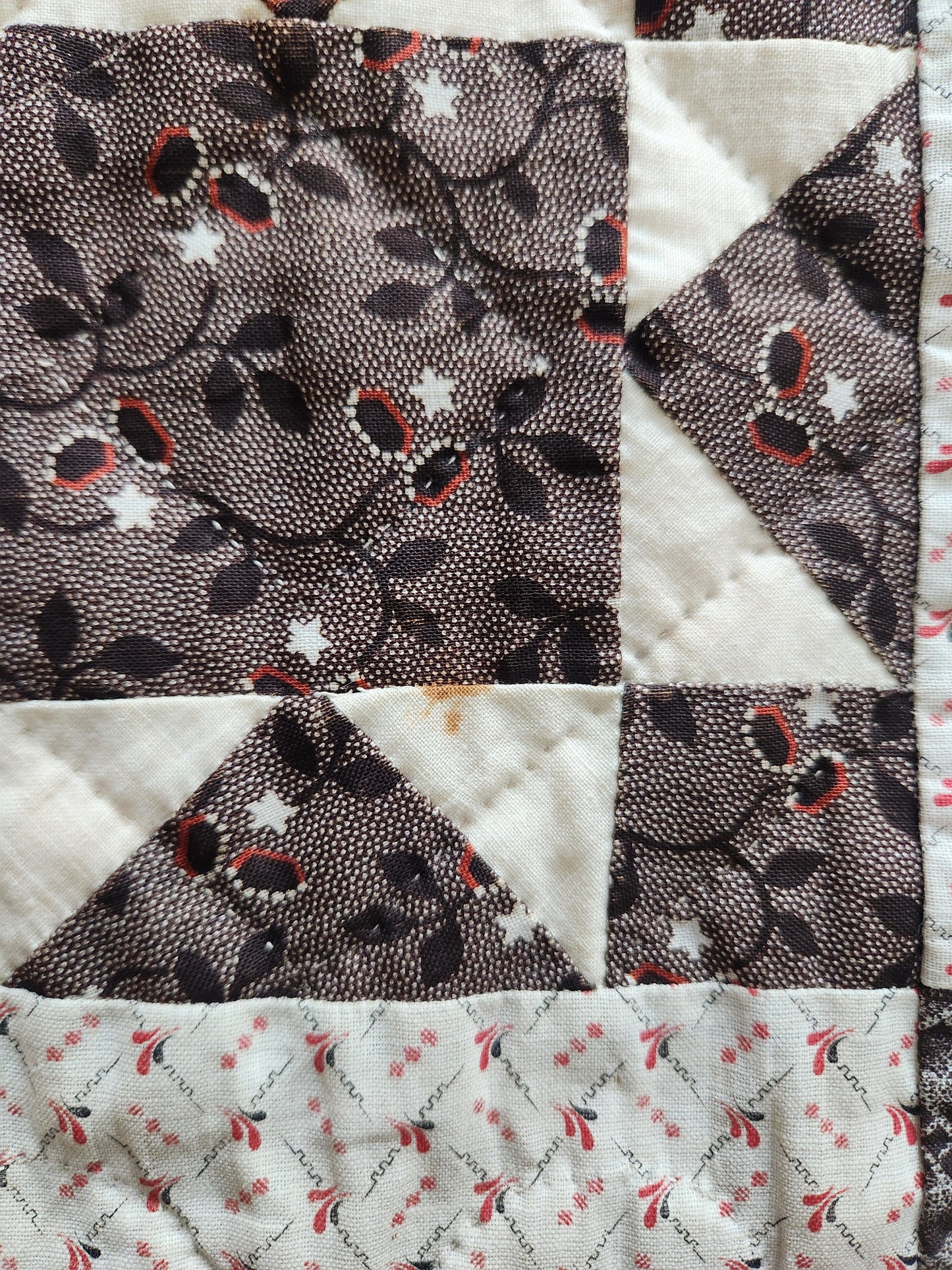Antique Evening Star Quilt c1900