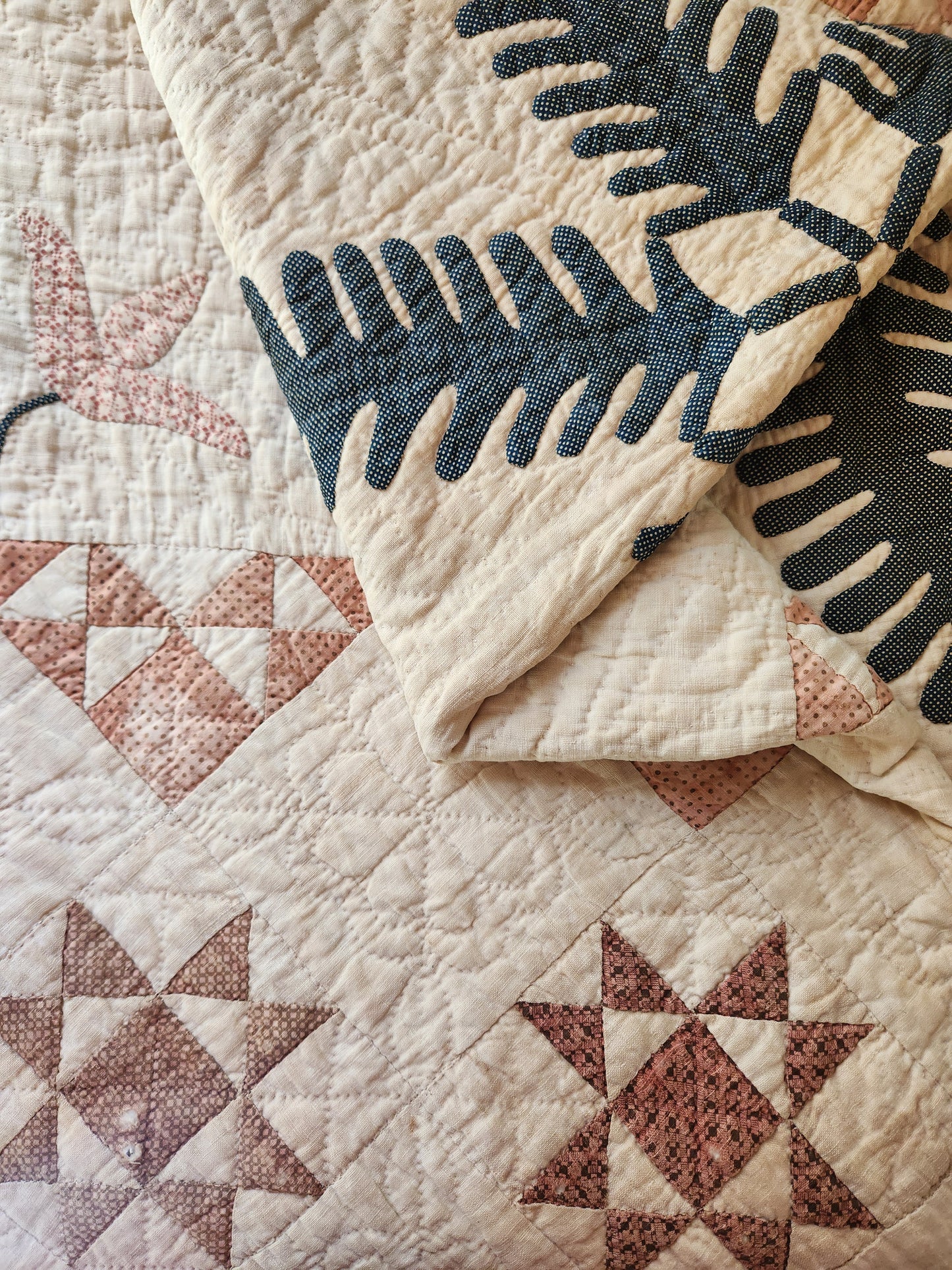 Princess Feather Quilt c1830