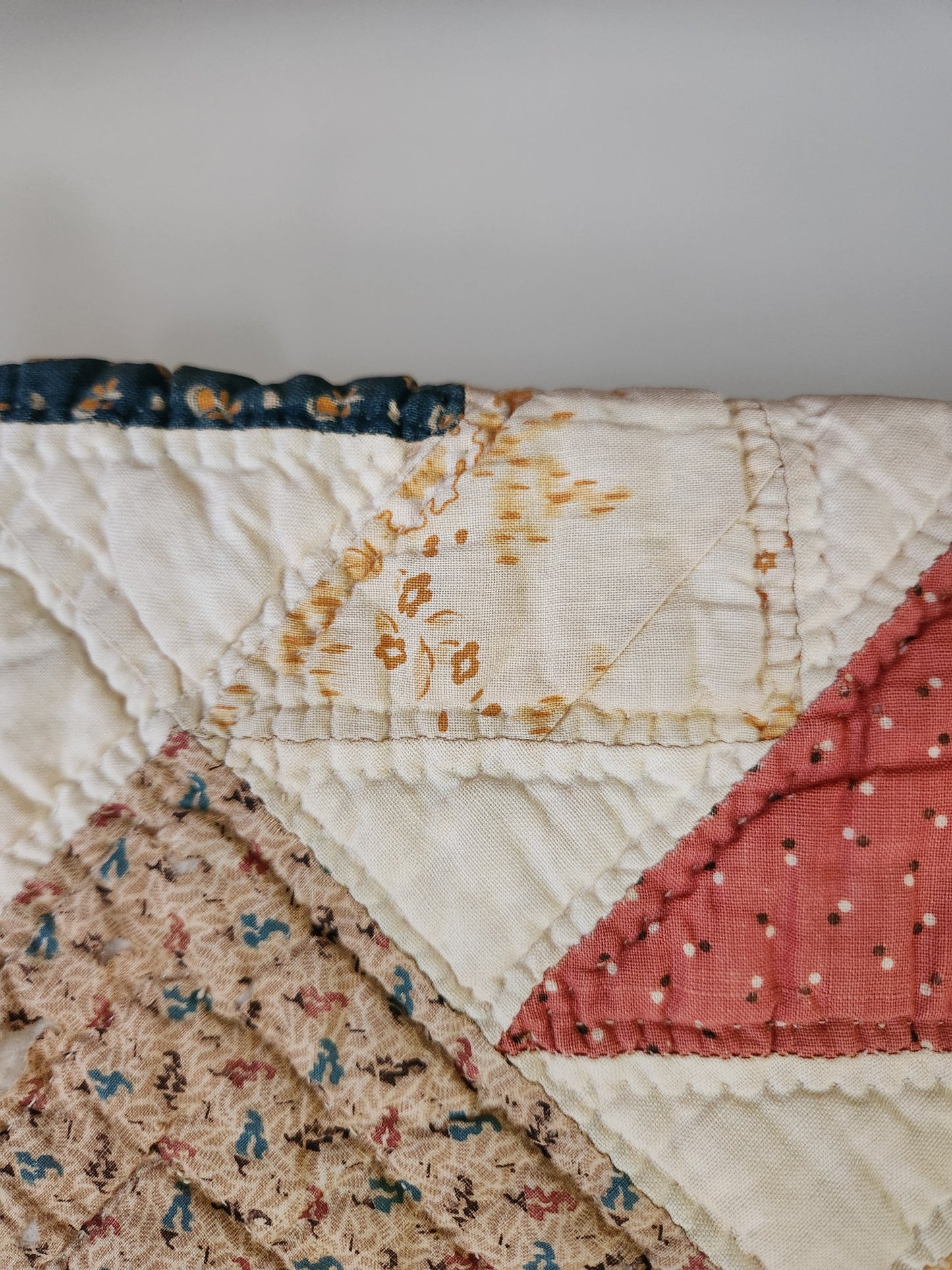 Antique Flying Geese Quilt c1870