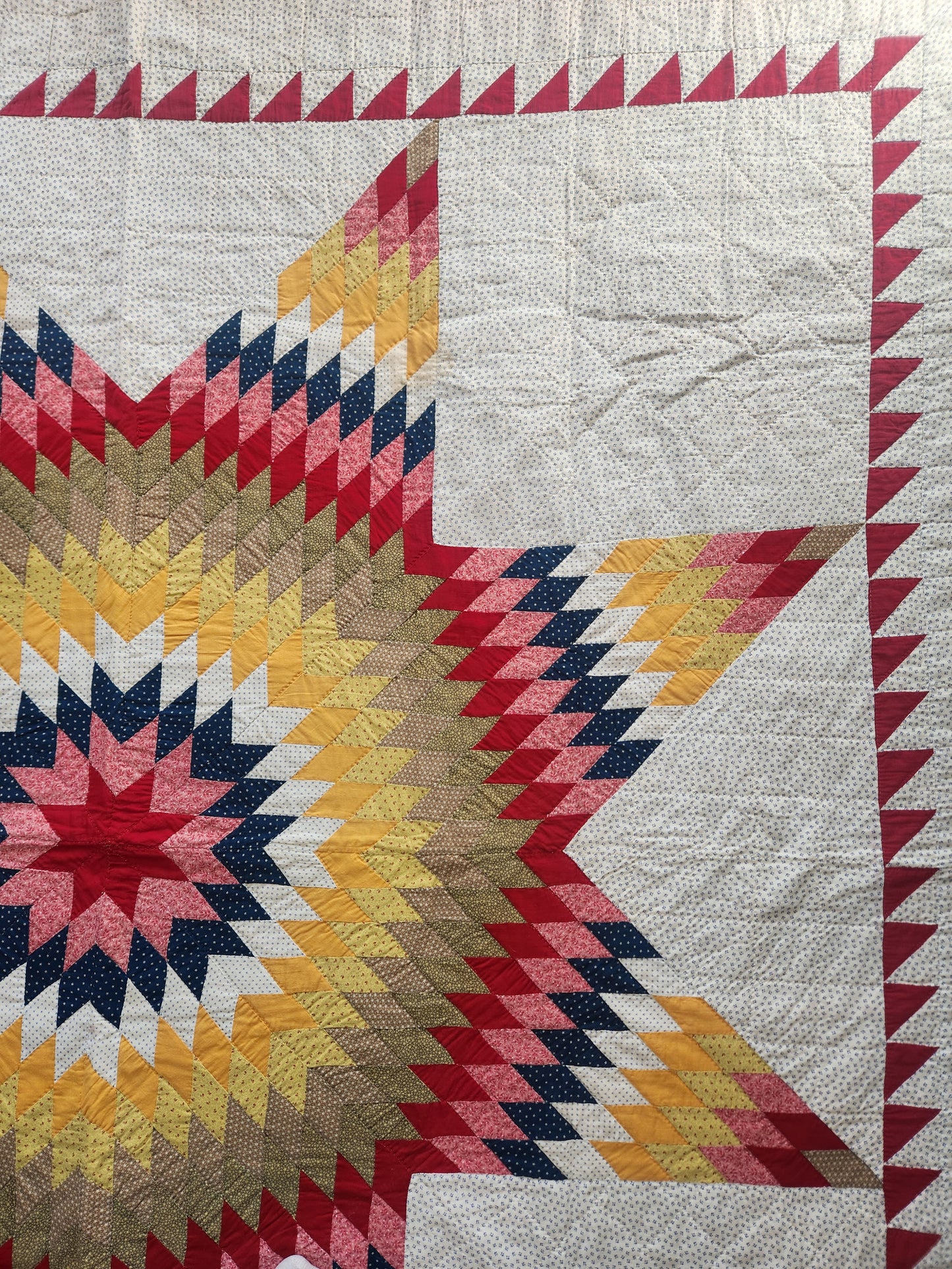 Antique Lone Star Quilt c1900 