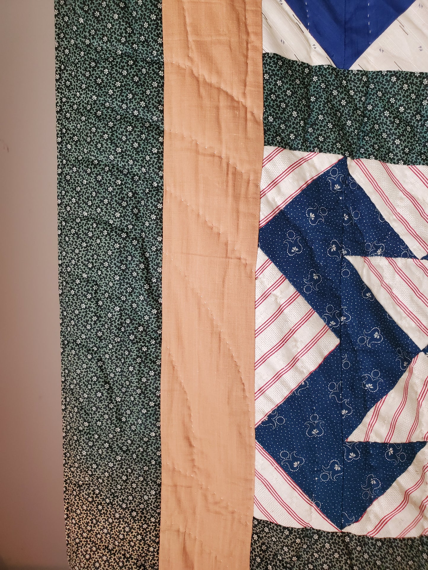 Antique Patchwork Quilt c1890