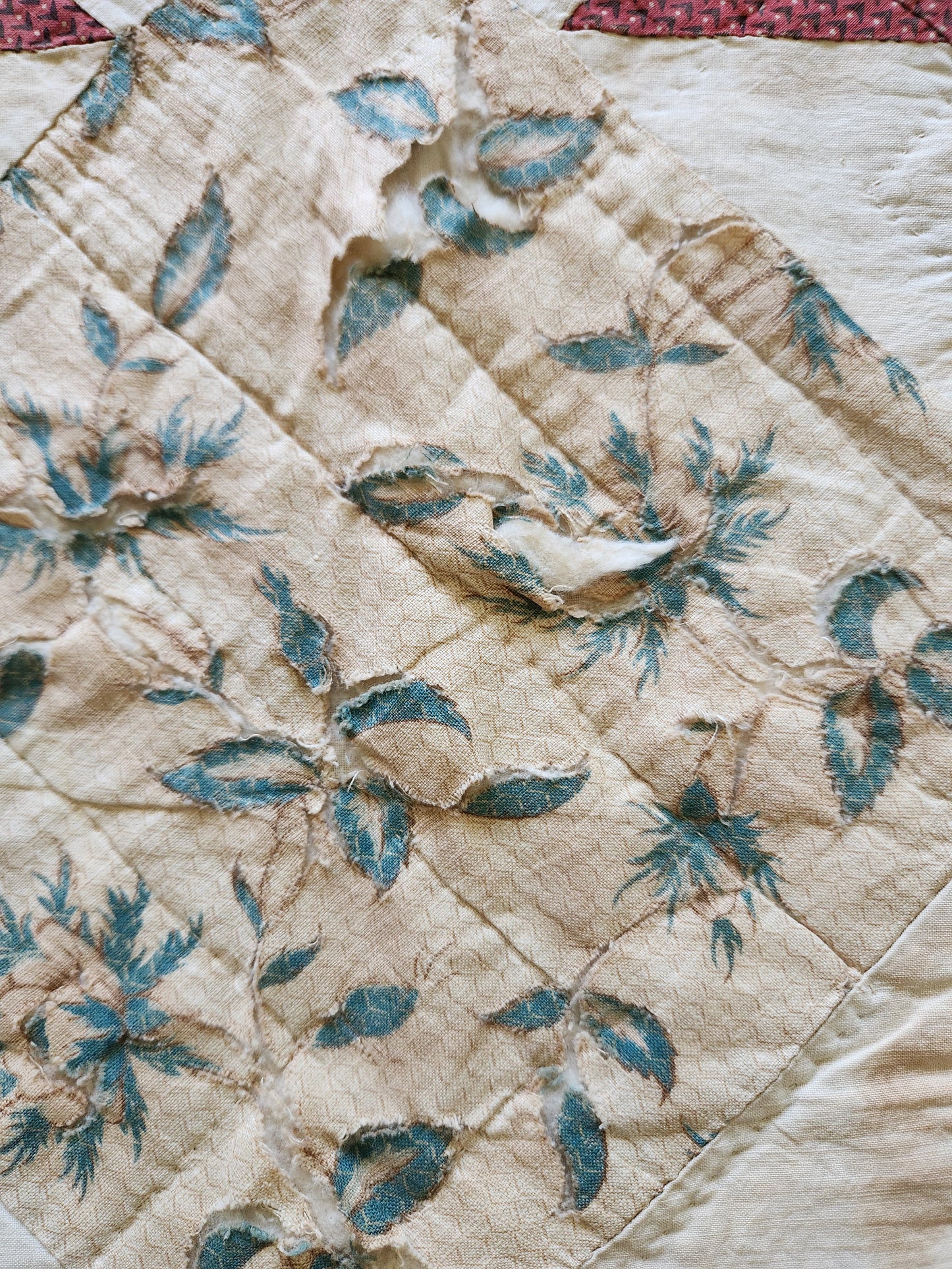 Mid 19th Century Star Quilt