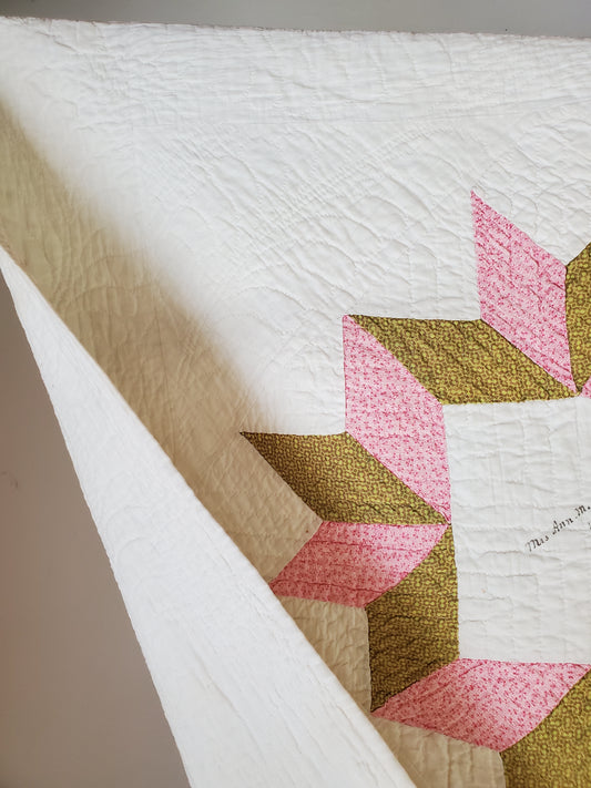 Pennsylvania Signature Quilt c1858