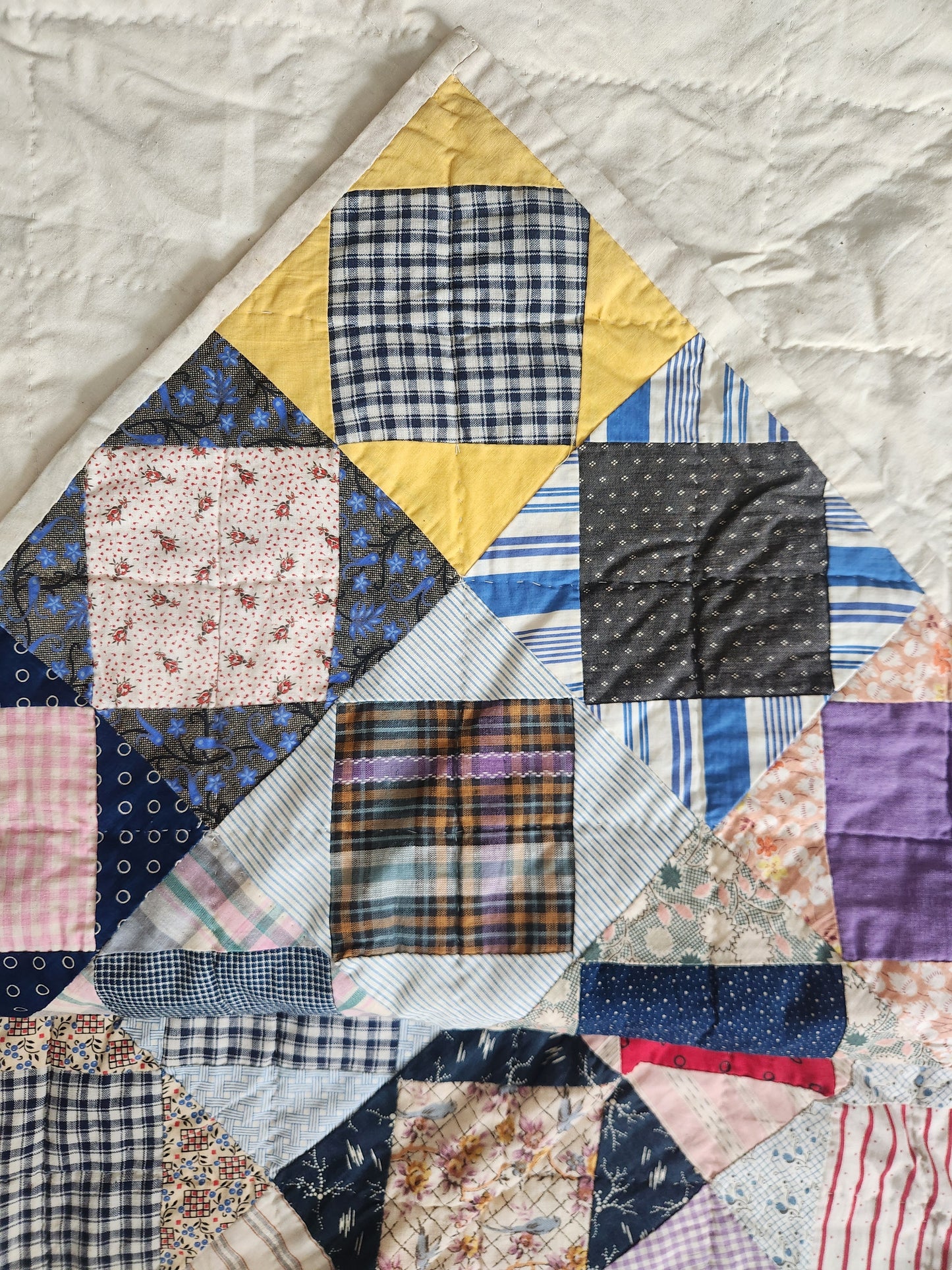 Vintage Square in a Square Quilt c1930