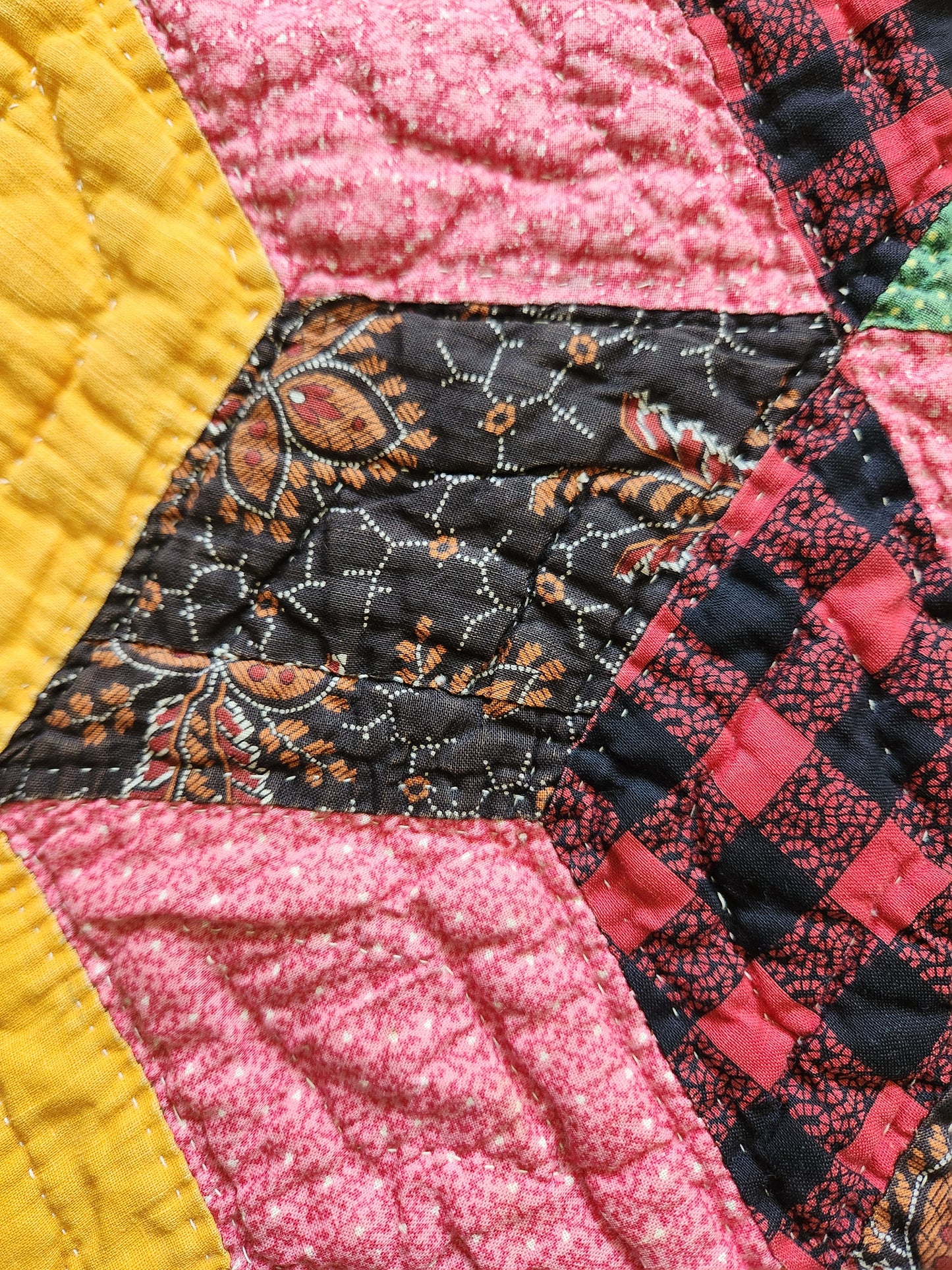 Tumbling Block Quilt