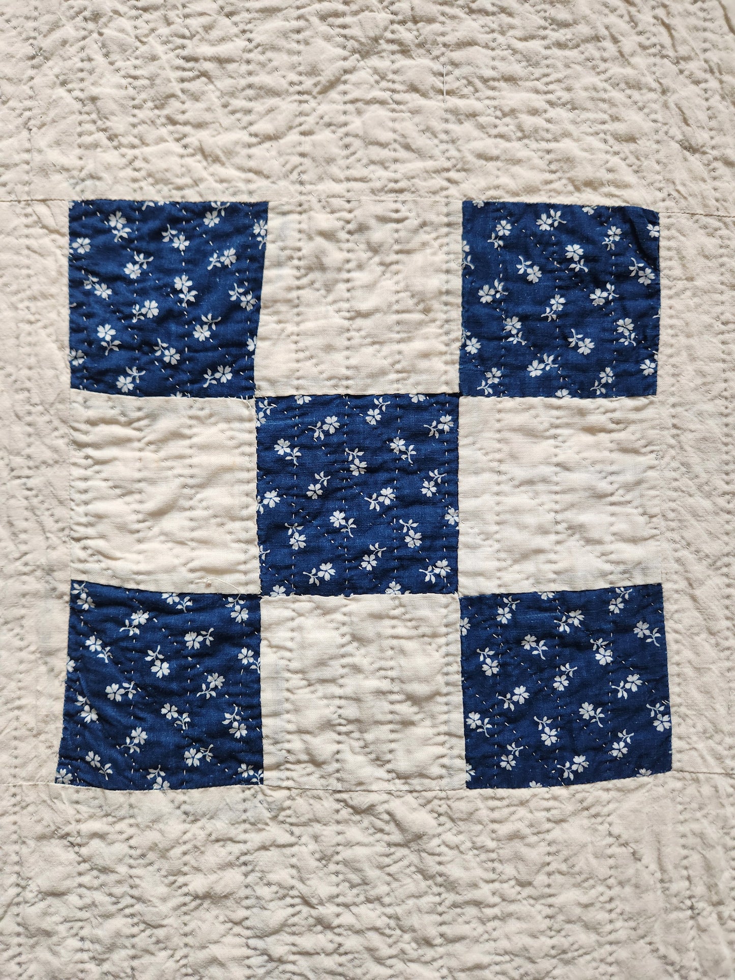 Sea Island Nine Patch c1900