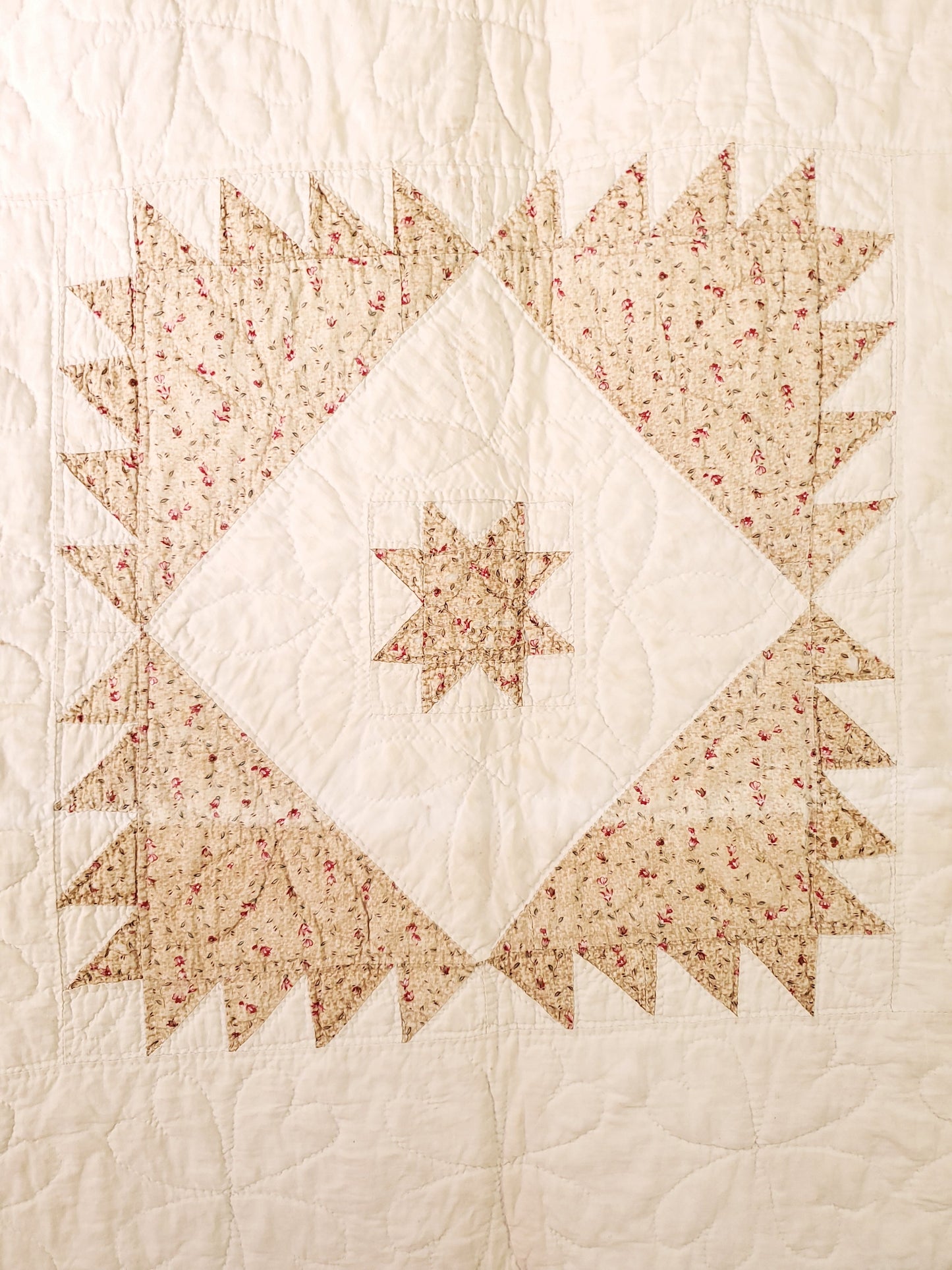 Antique Sawtooth Quilt, 1851