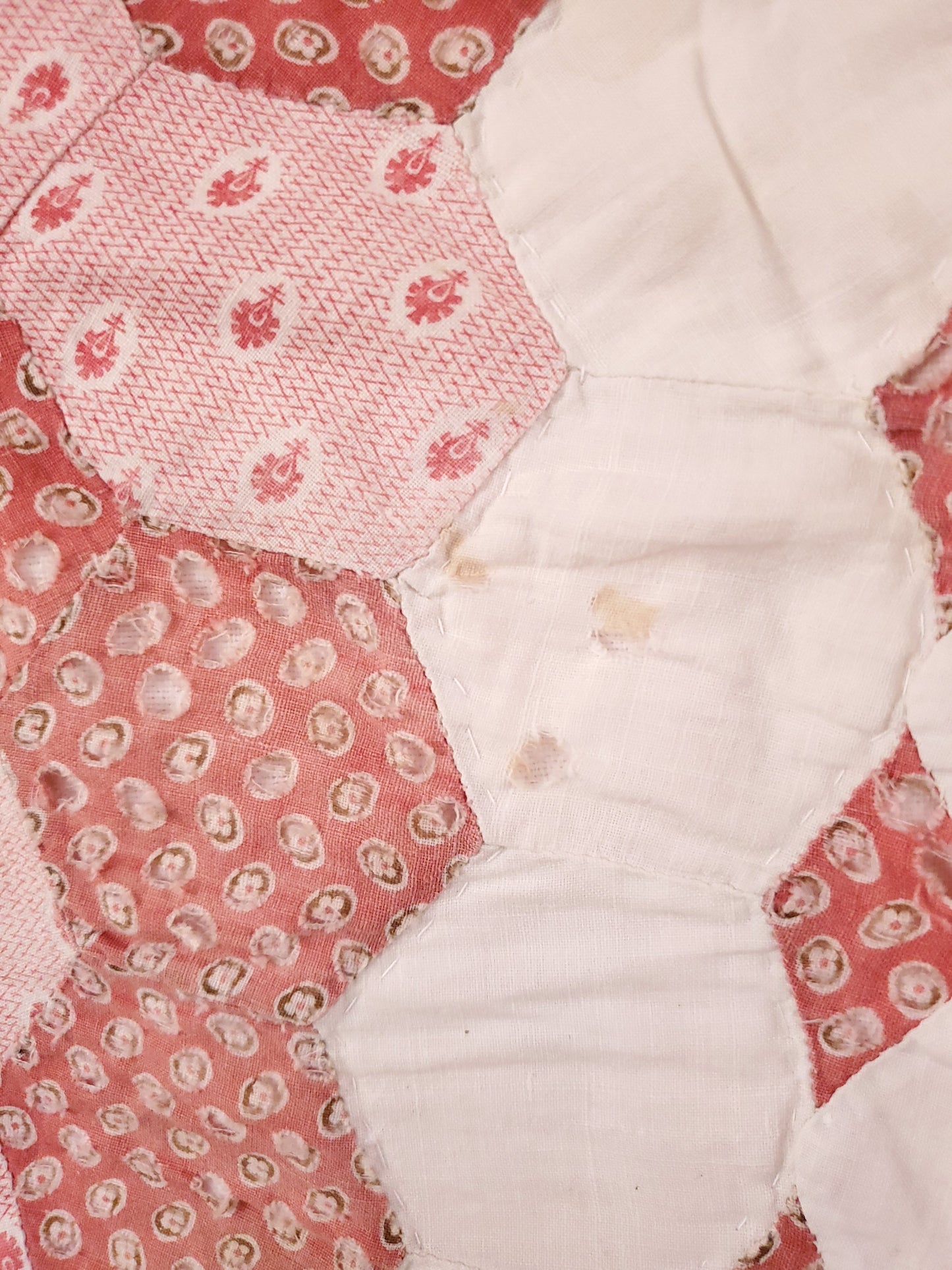 Pink Hexagon Quilt