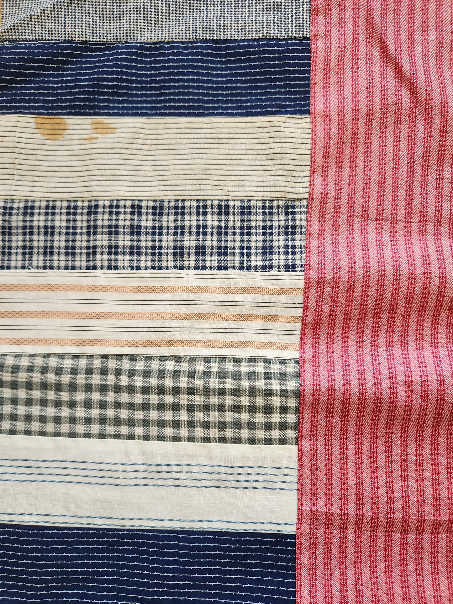 Vintage Bars Quilt Top