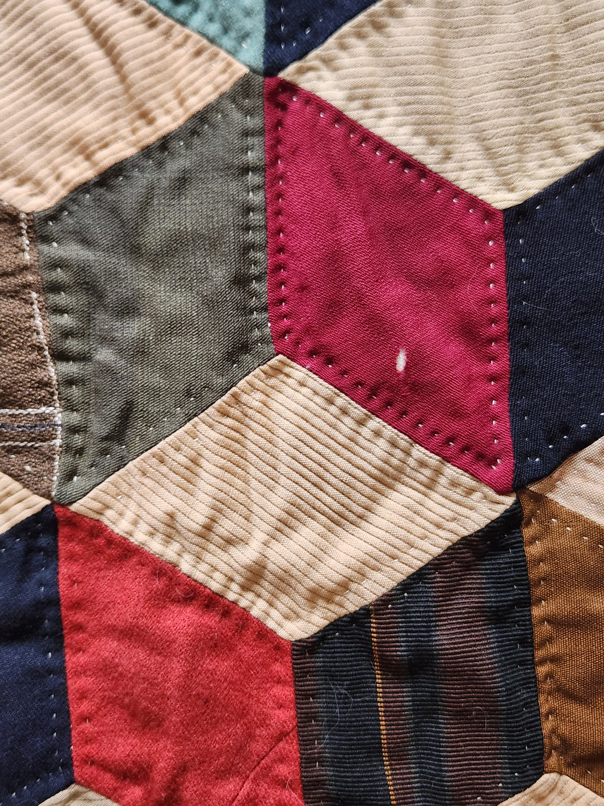 Tumbling Block Quilt